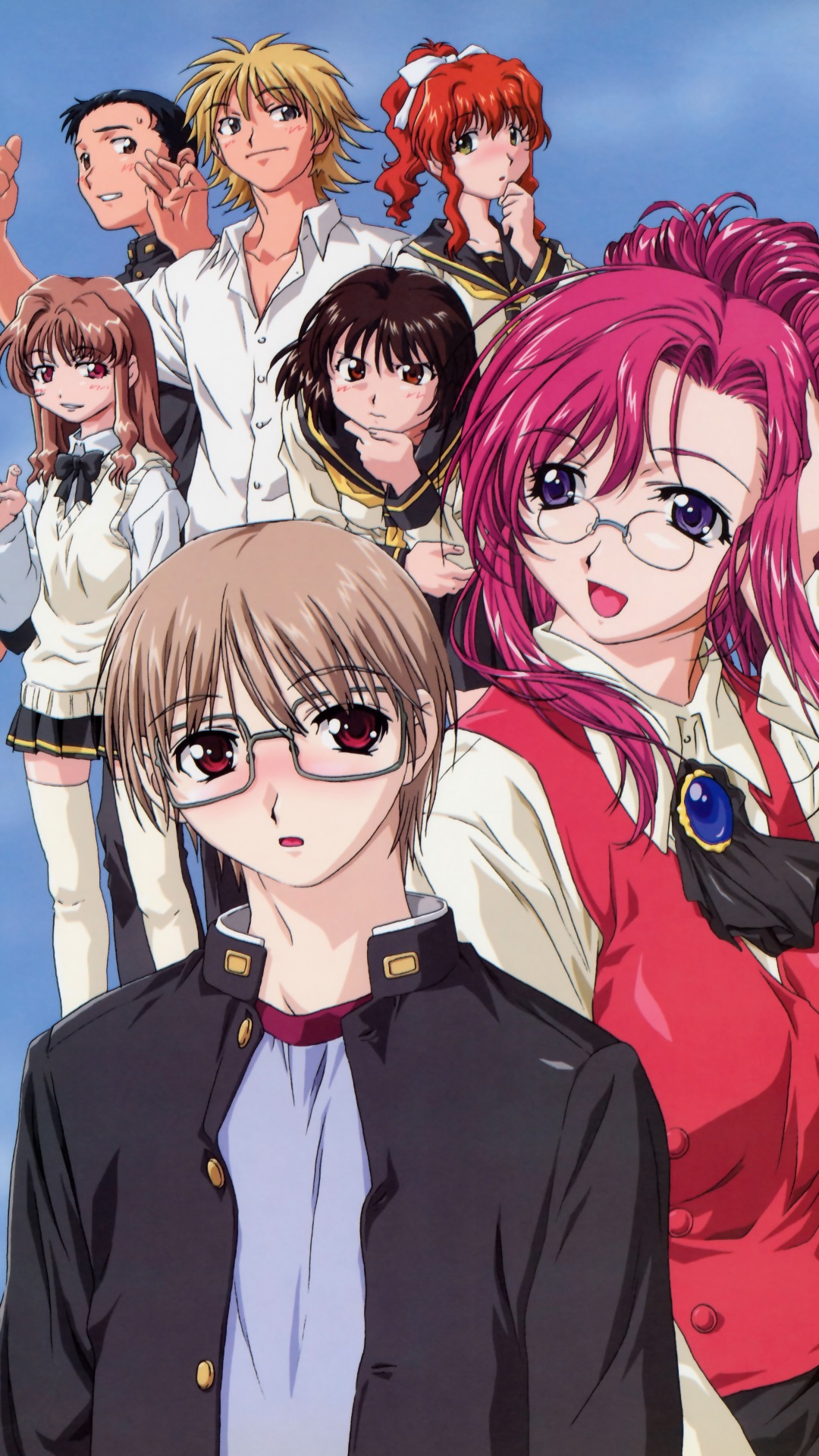 Onegai Teacher Mizuho Kazami Kei Kusanagi.Lenovo K900 wallpaper 1080×1920