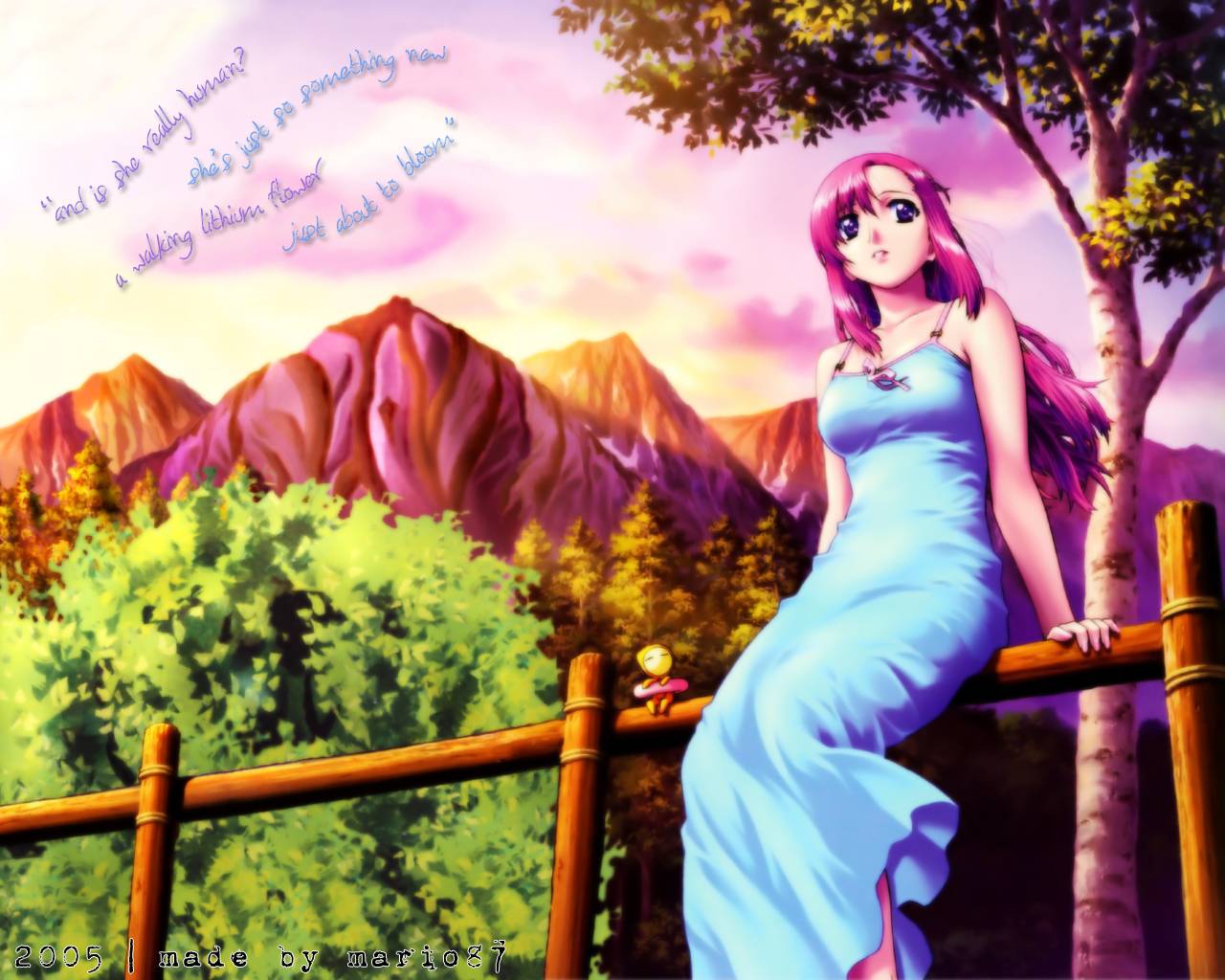 Kazami Mizuho Teacher Wallpaper