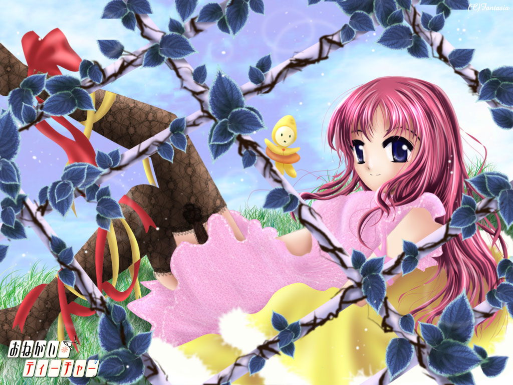 Onegai Teacher Wallpaper: .Mizuho sensei loli ver