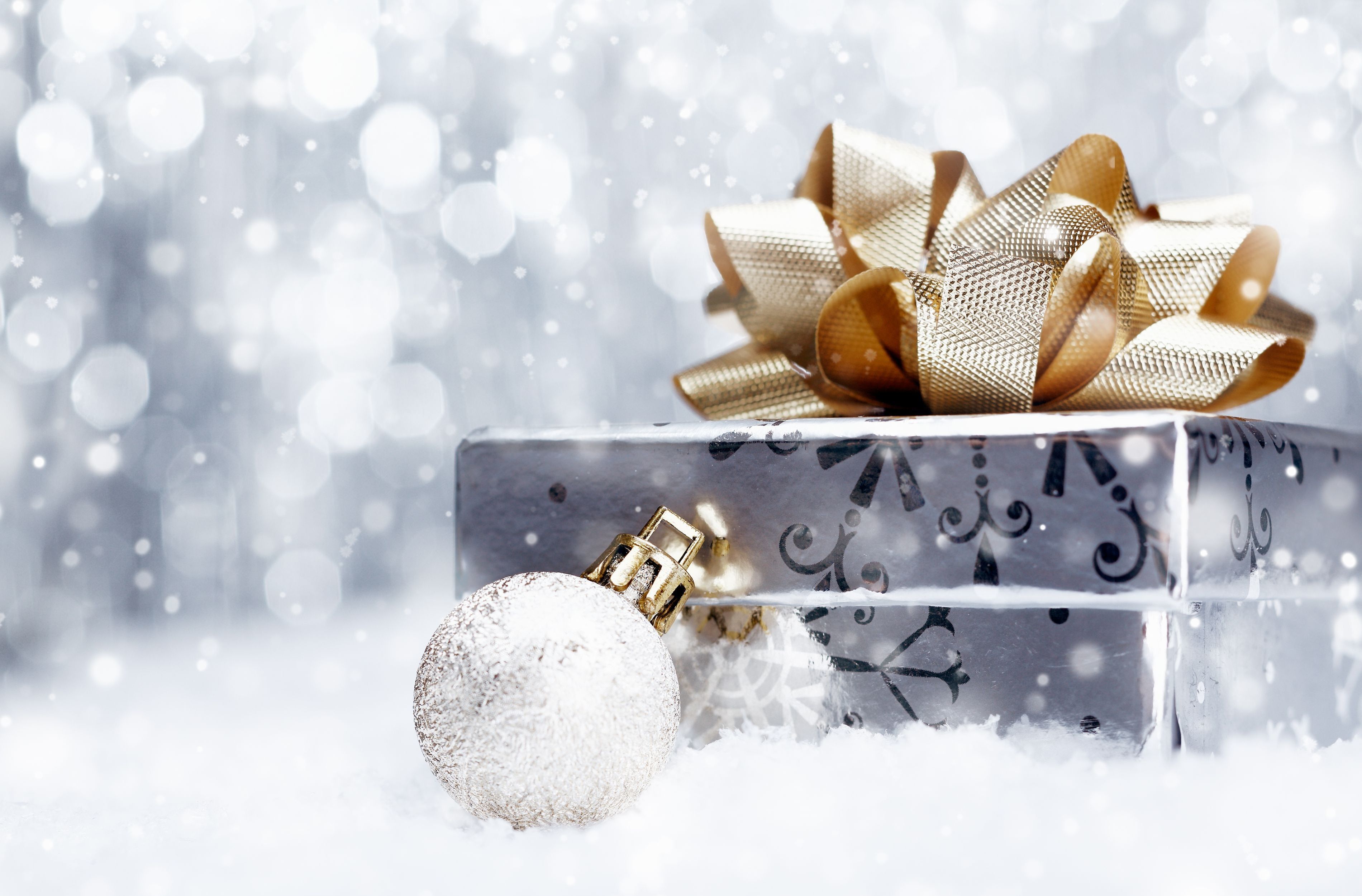 Glitter Christmas Wallpaper