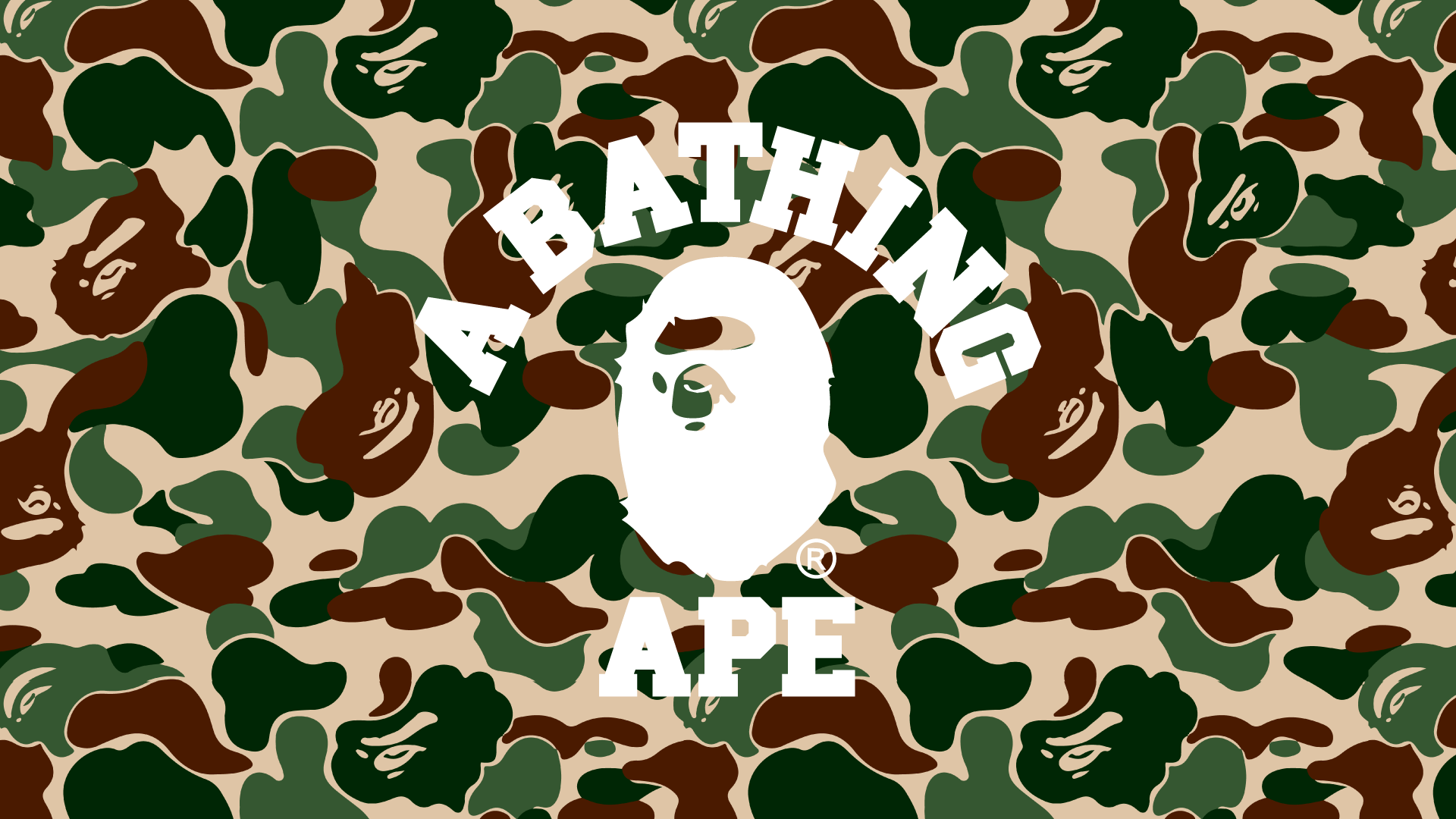 A Bathing Ape Wallpaper. ABC Camo, Ape Head, 1st Camo, & More