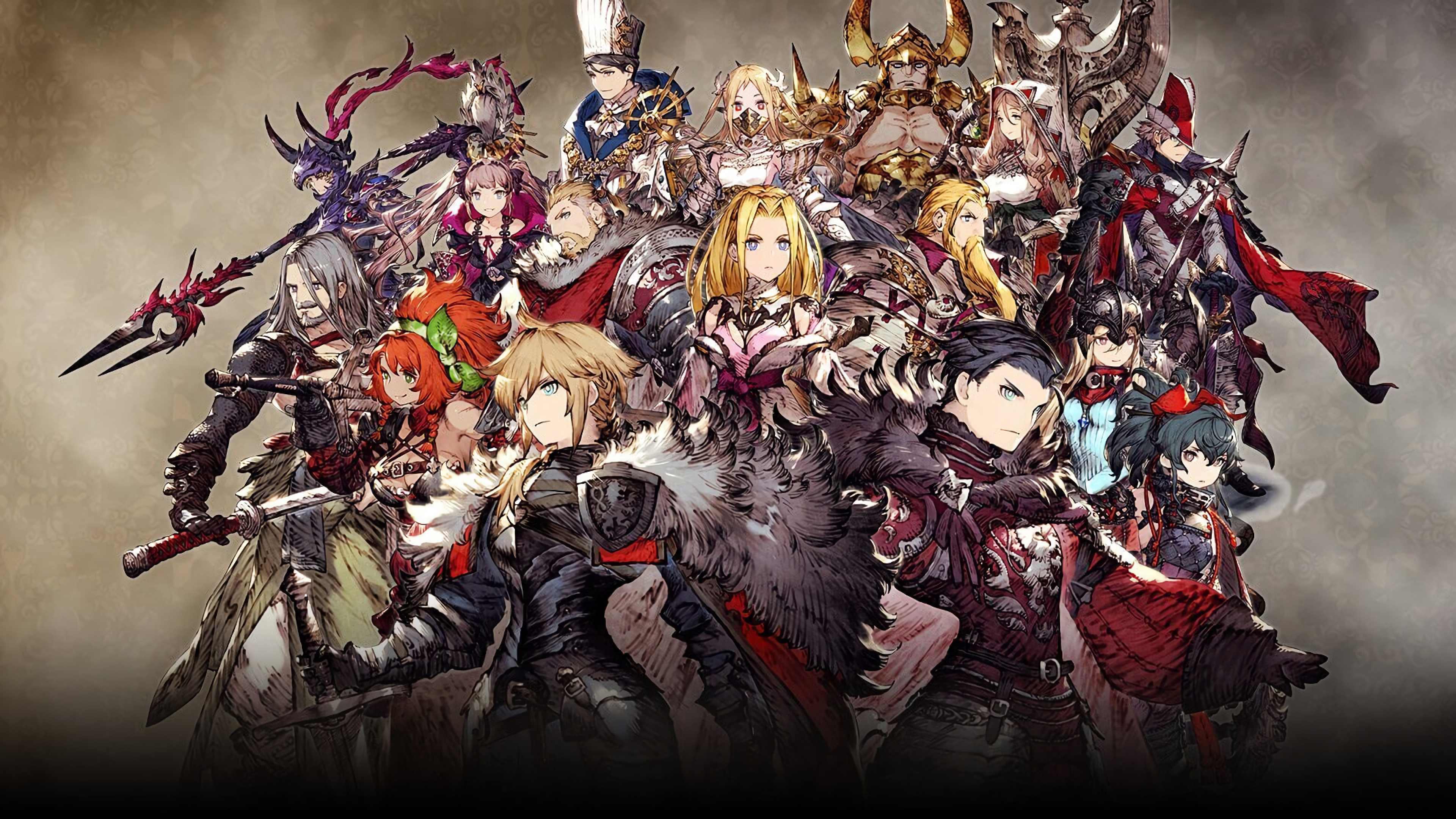 War of the Visions Final Fantasy Brave Exvius 4K HD Final Fantasy Wallpaper