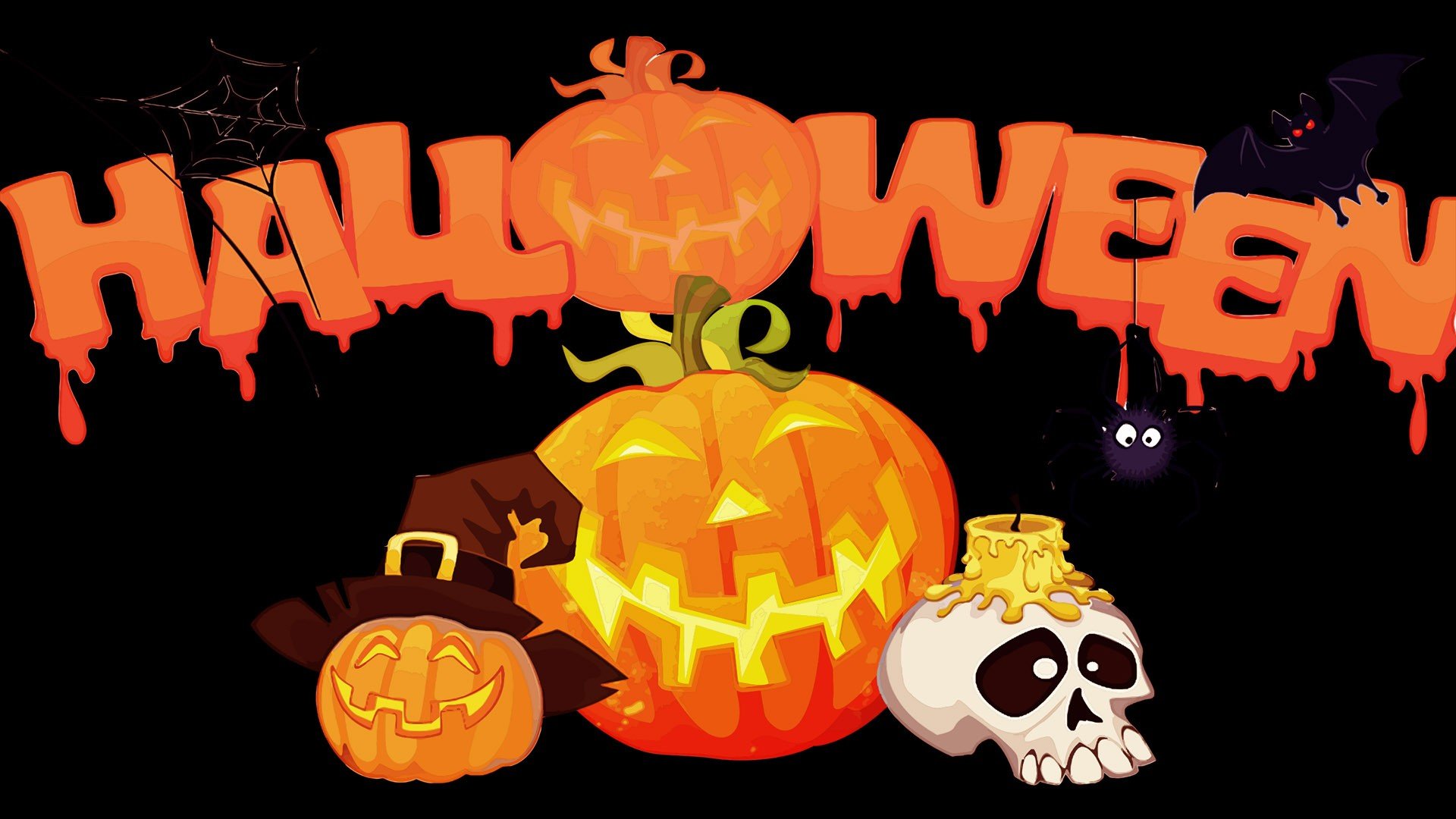 1920x1080 Cute Halloween Wallpapers - Wallpaper Cave