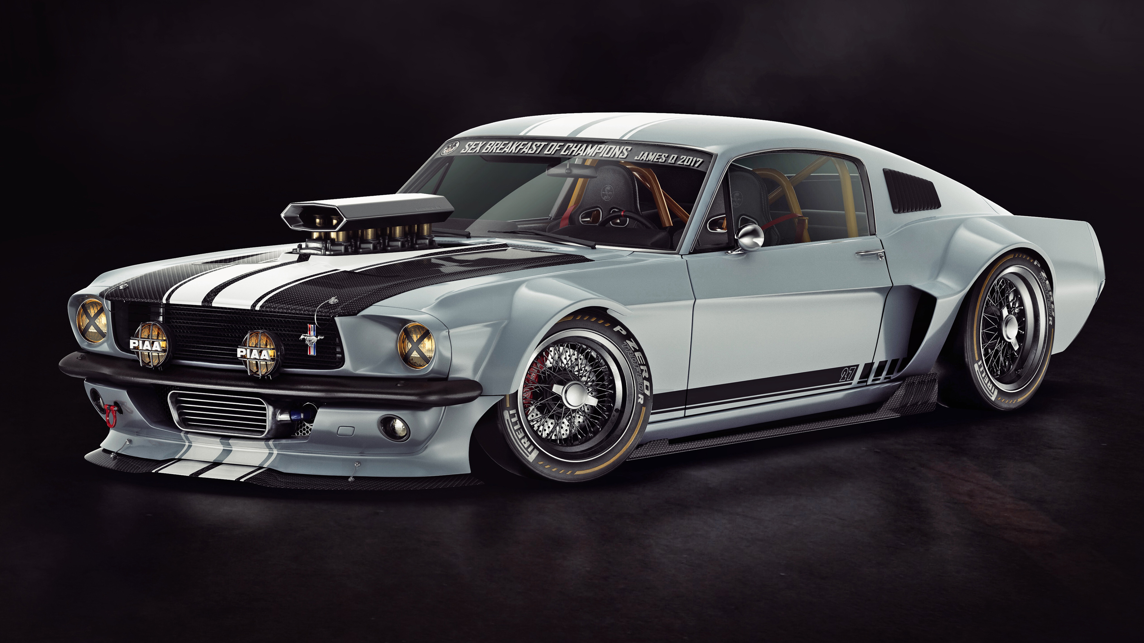 FORD Mustang 1965 4K 2 Wallpaper. HD Car Wallpaper