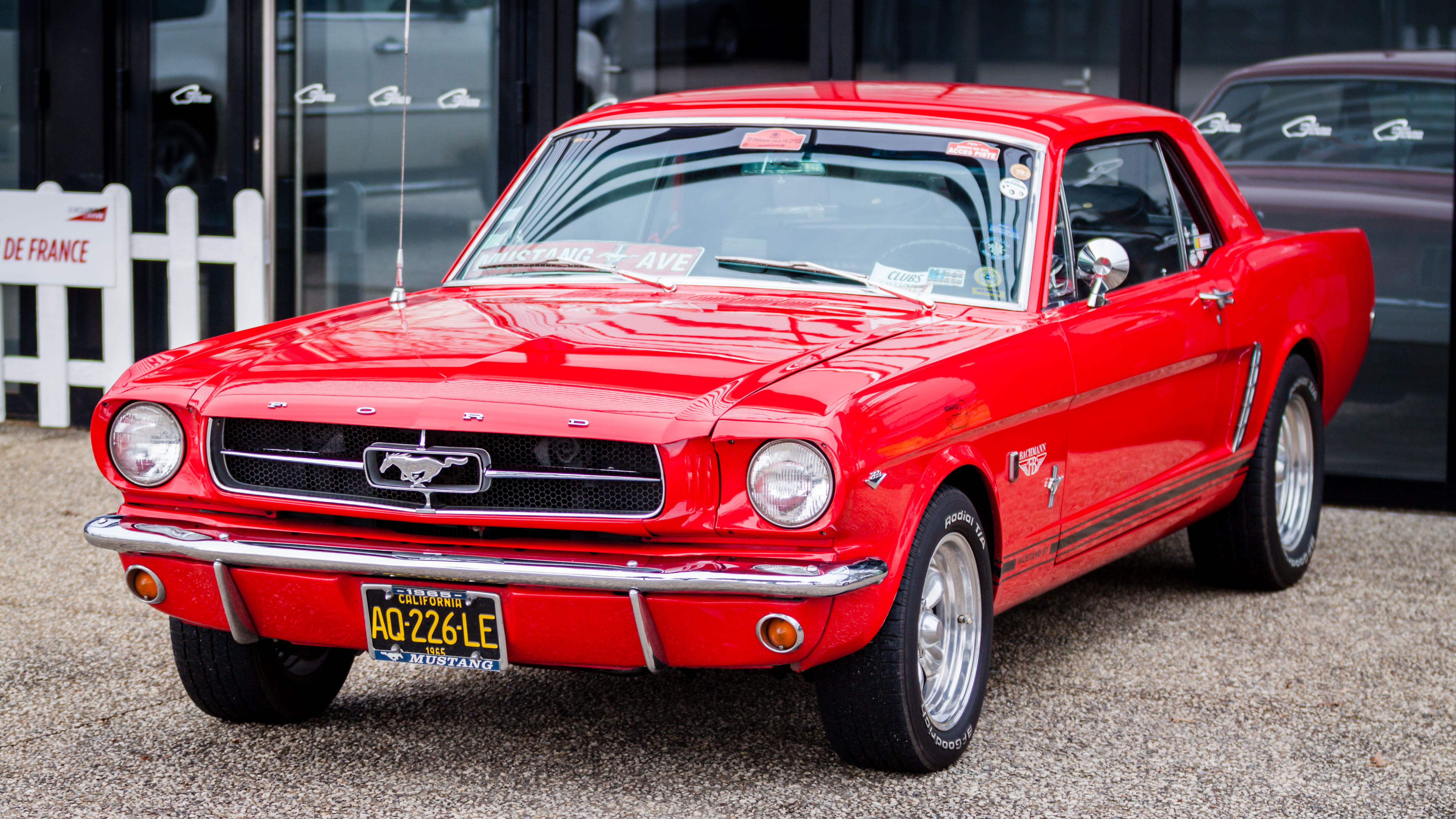 Ford Mustang Red 1965 Shelby