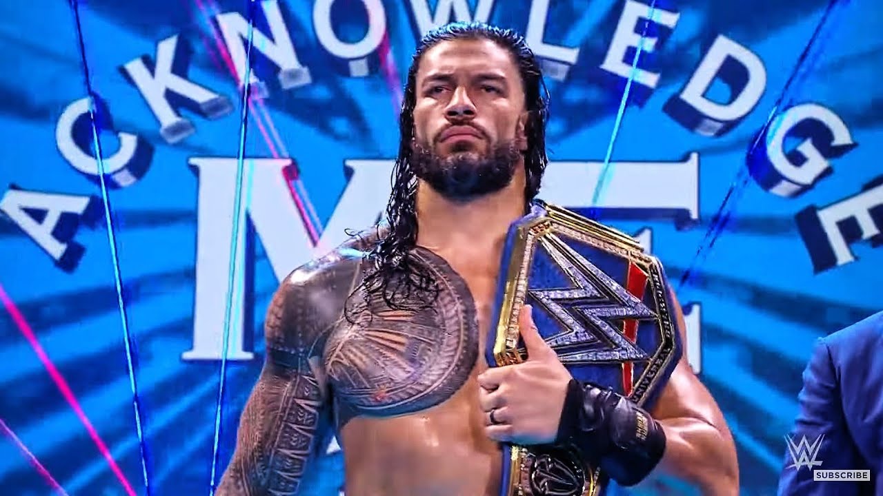 Roman Reigns Badass Entrance, SmackDown June 2021 -(1080p HD)