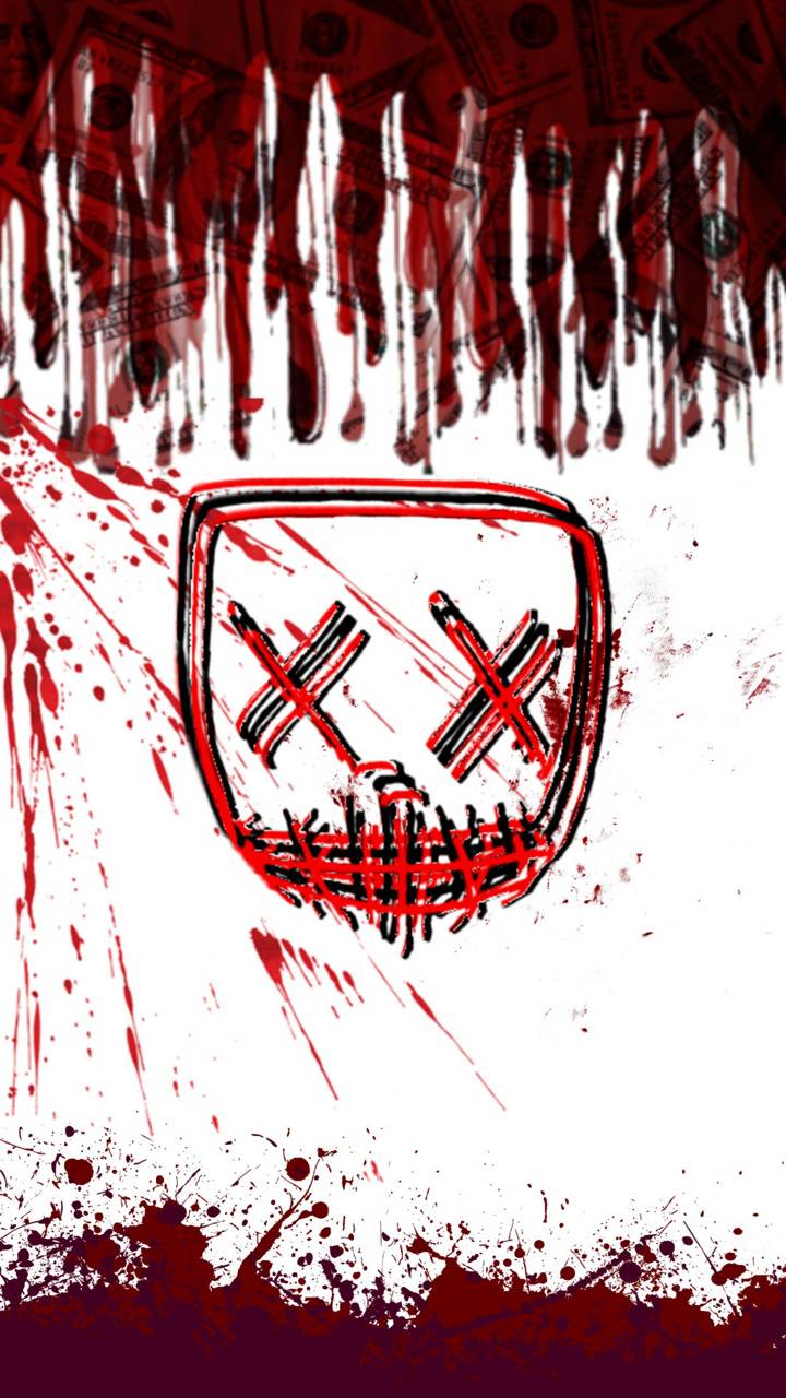 Bloody Face Wallpaper