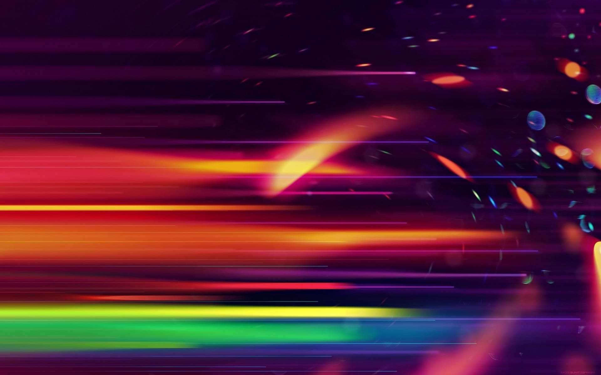 Colorful Lights Wallpaper Abstract HD Wallpaper. Blurry lights, Colorful wallpaper, Graphic wallpaper