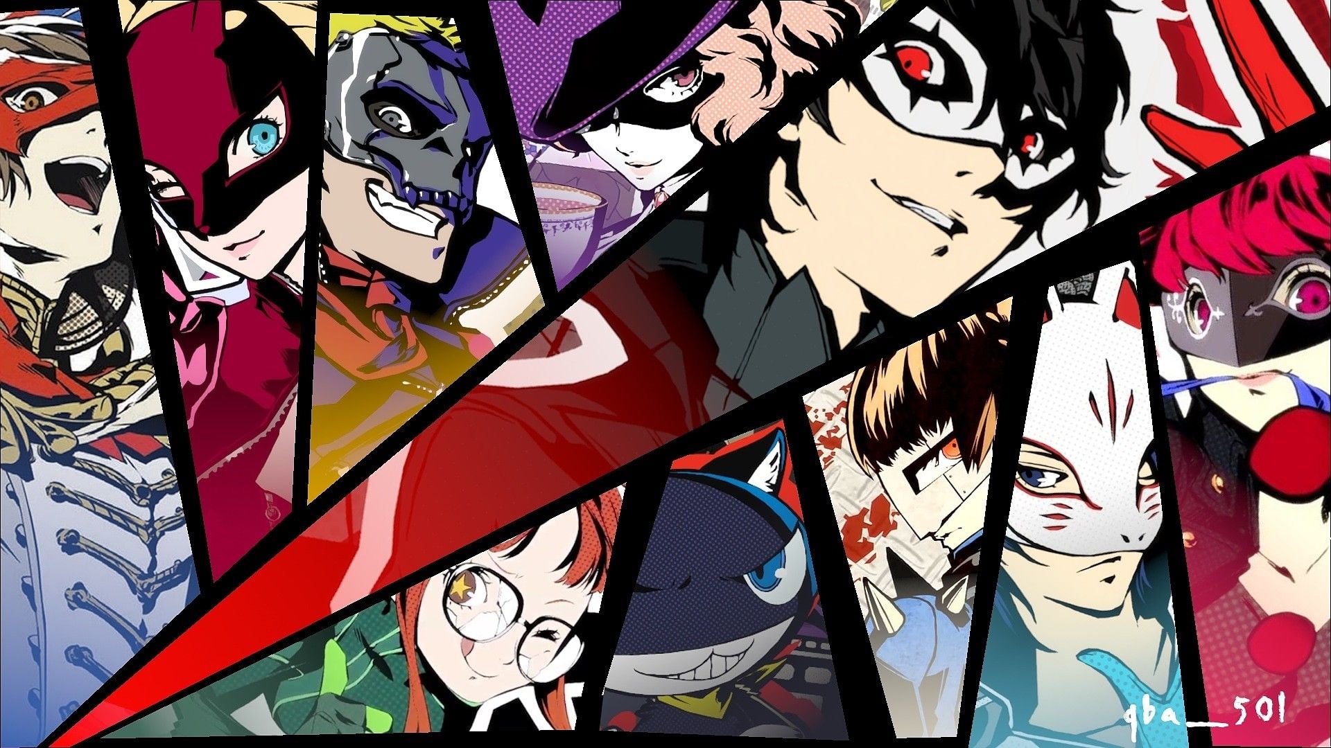 Royal Phantom Thieves. Persona 5 joker, Persona Anime