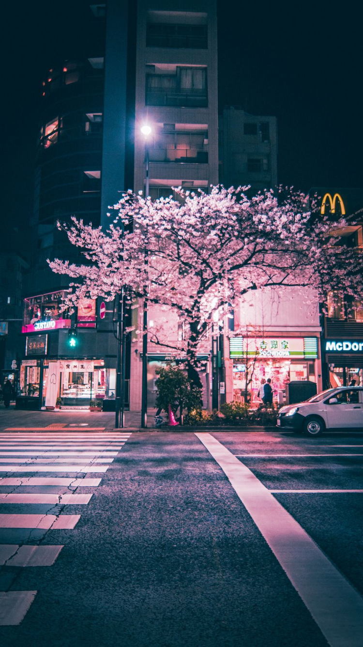 Japanese Aesthetic City Phone Wallpapers - Wallpaper Cave
