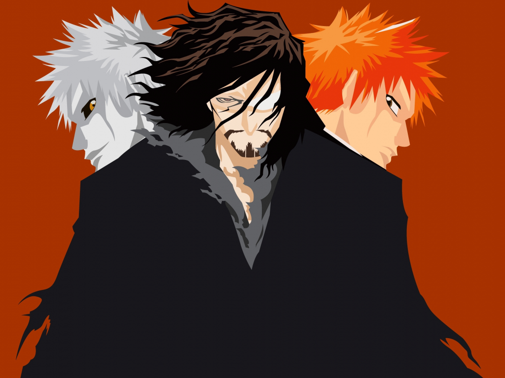 Wallpaper bleach, anime boys, art desktop wallpaper, HD image, picture, background, 77b610
