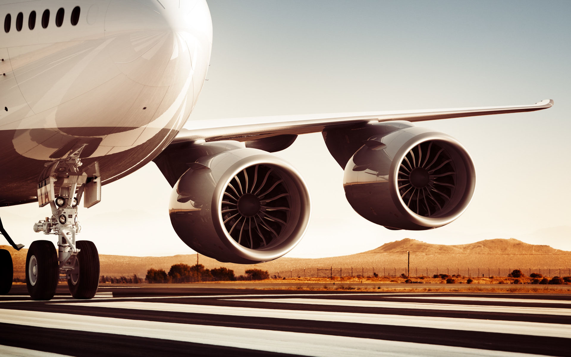 Boeing 747 8 Engine Wallpaper