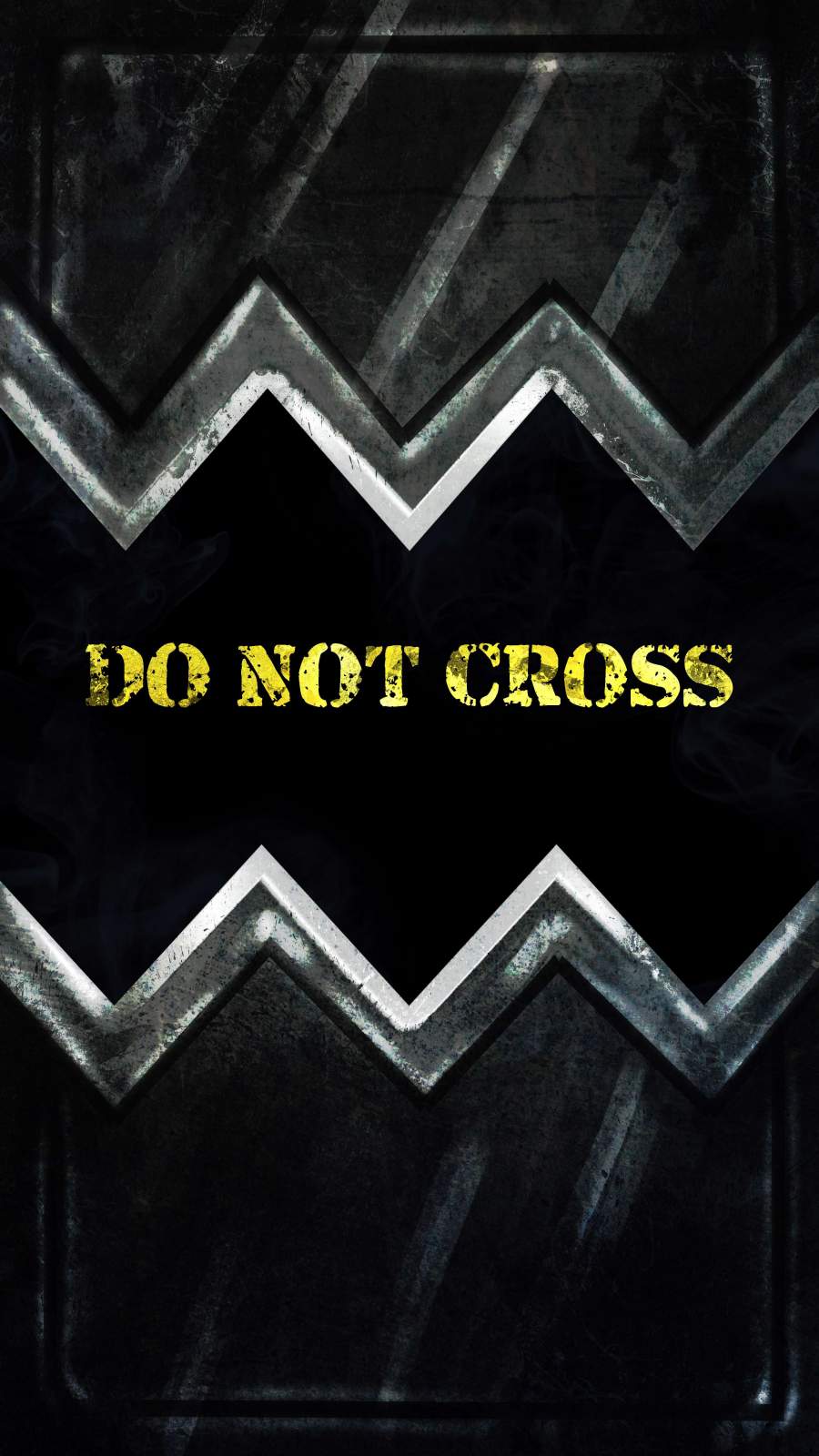 Do Not Cross iPhone Wallpaper Wallpaper, iPhone Wallpaper