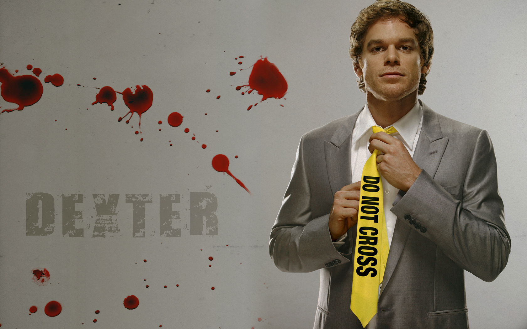 Download the Do Not Cross Dexter Wallpaper, Do Not Cross Dexter