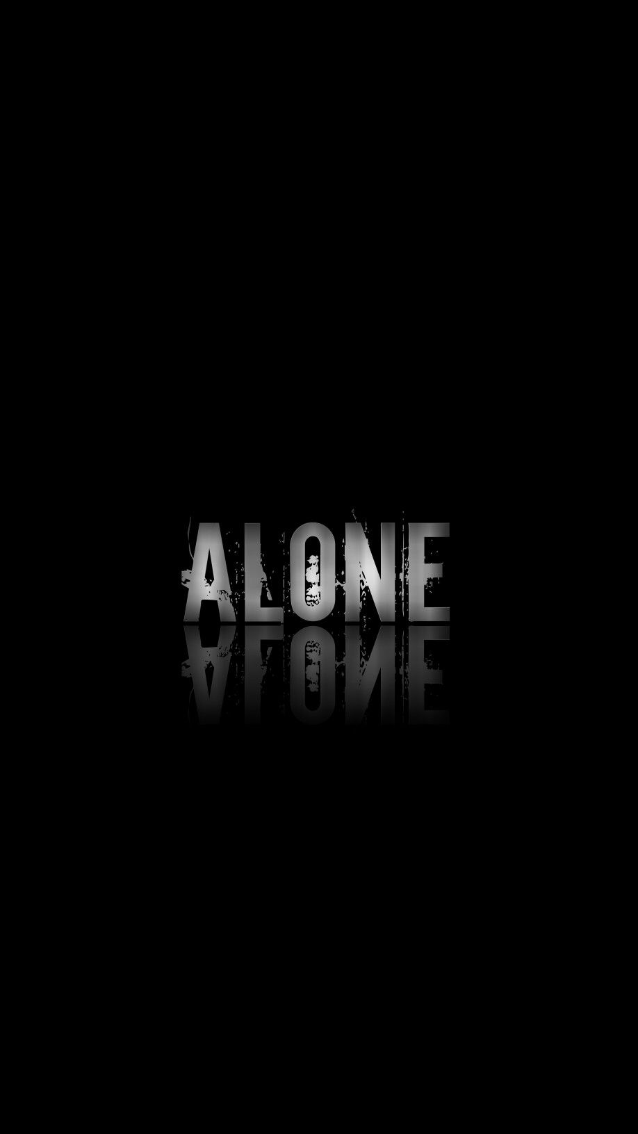 Alone Text Wallpapers - Wallpaper Cave