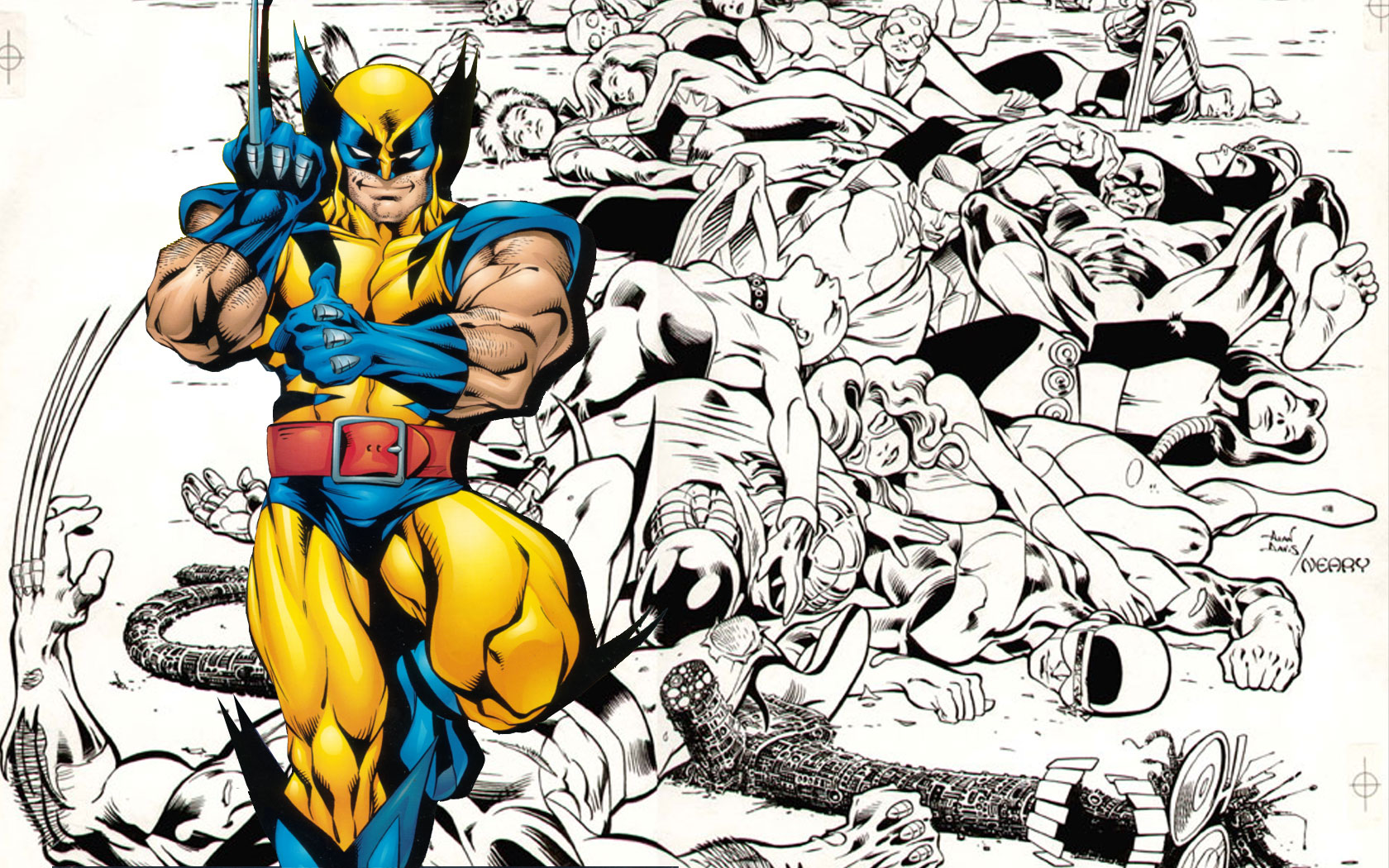 Wolverine: Epic X Men HD Wallpaper