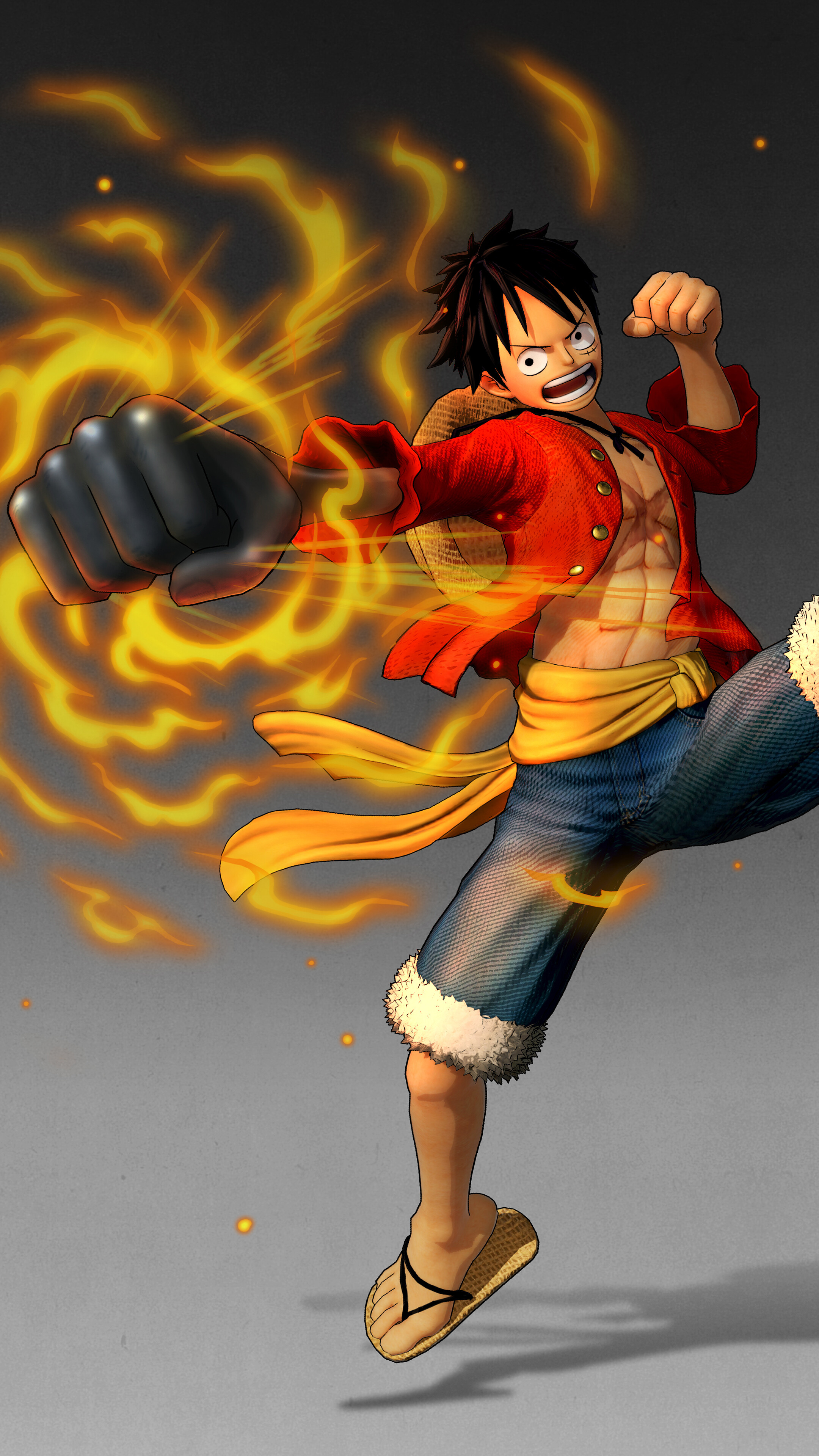 Luffy, Red Hawk, One Piece Pirate Warriors 4 phone HD Wallpaper, Image, Background, Photo and Picture HD Wallpaper