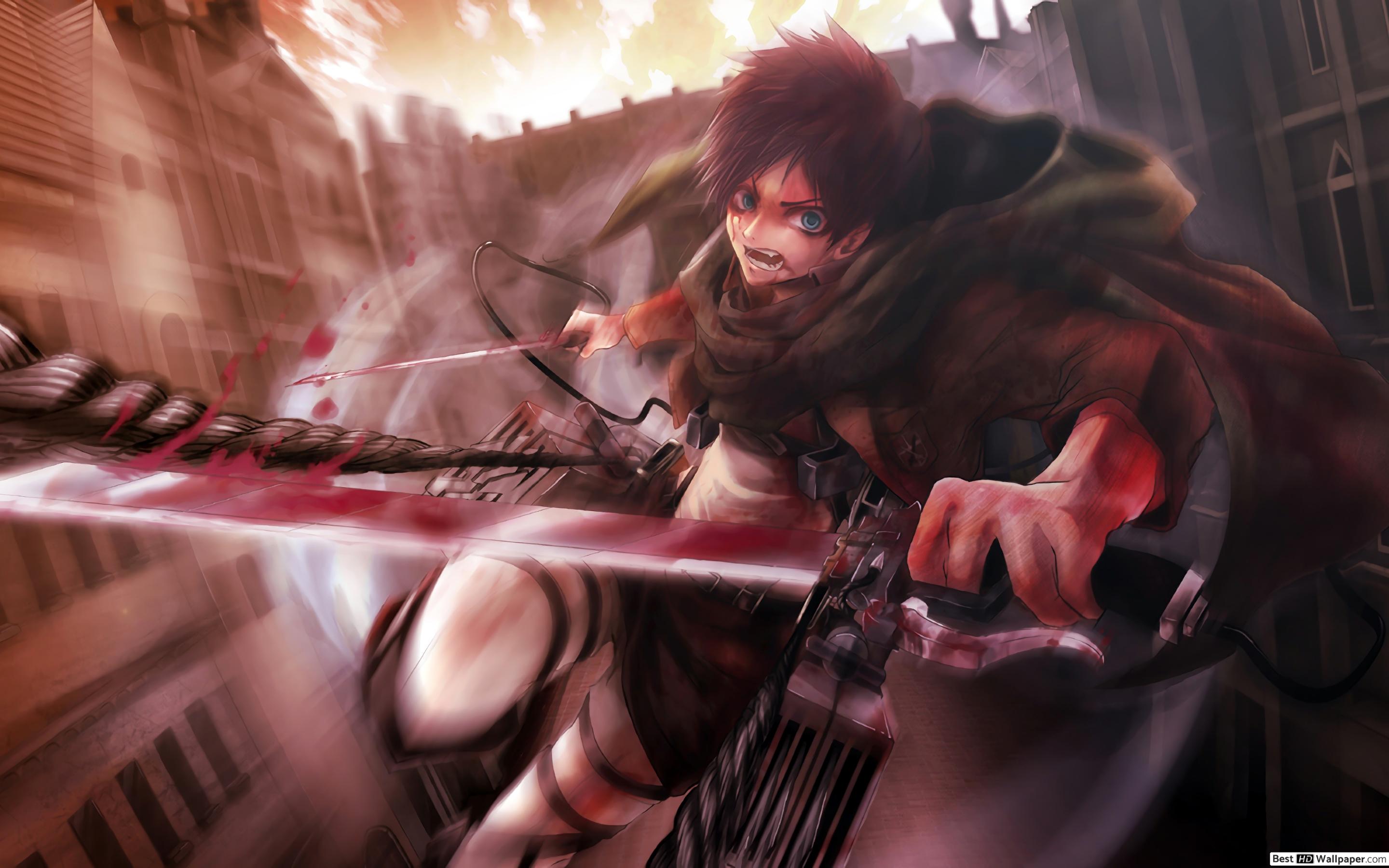 Eren Yeager, Attack on Titan HD wallpaper download