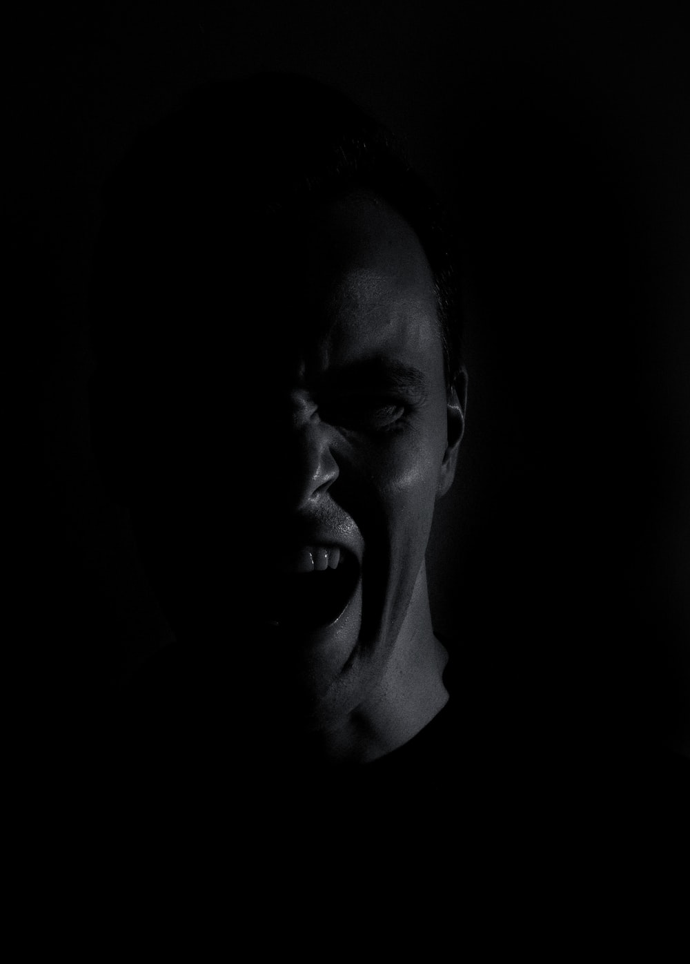 Man Screaming Picture. Download Free Image