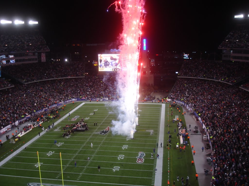 Atlas Fireworks at Gillette Stadium