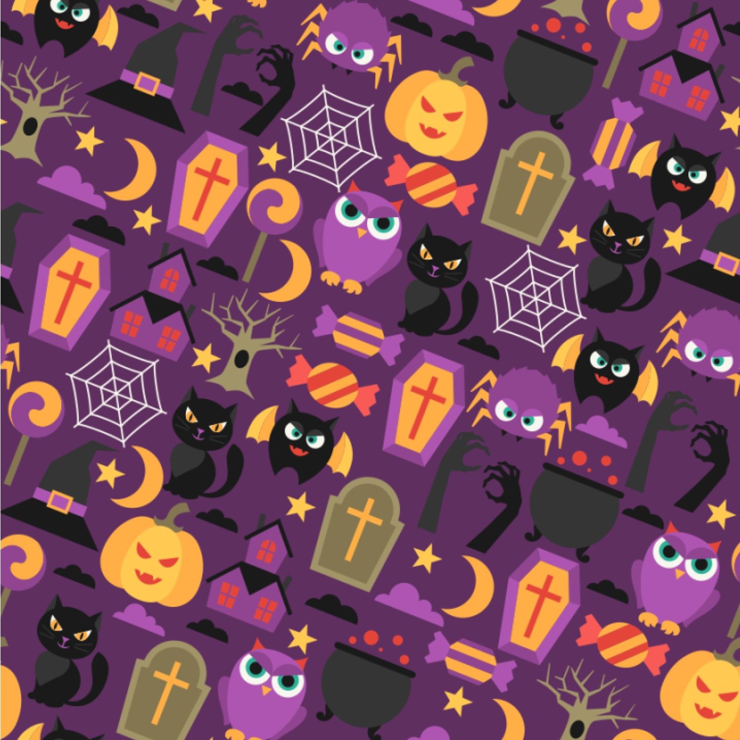 Free download Halloween Wallpaper Surface Covering YouCustomizeIt [1500x1500] for your Desktop, Mobile & Tablet. Explore Purple Halloween Wallpaper. Purple Halloween Wallpaper, Halloween Wallpaper, Background Halloween