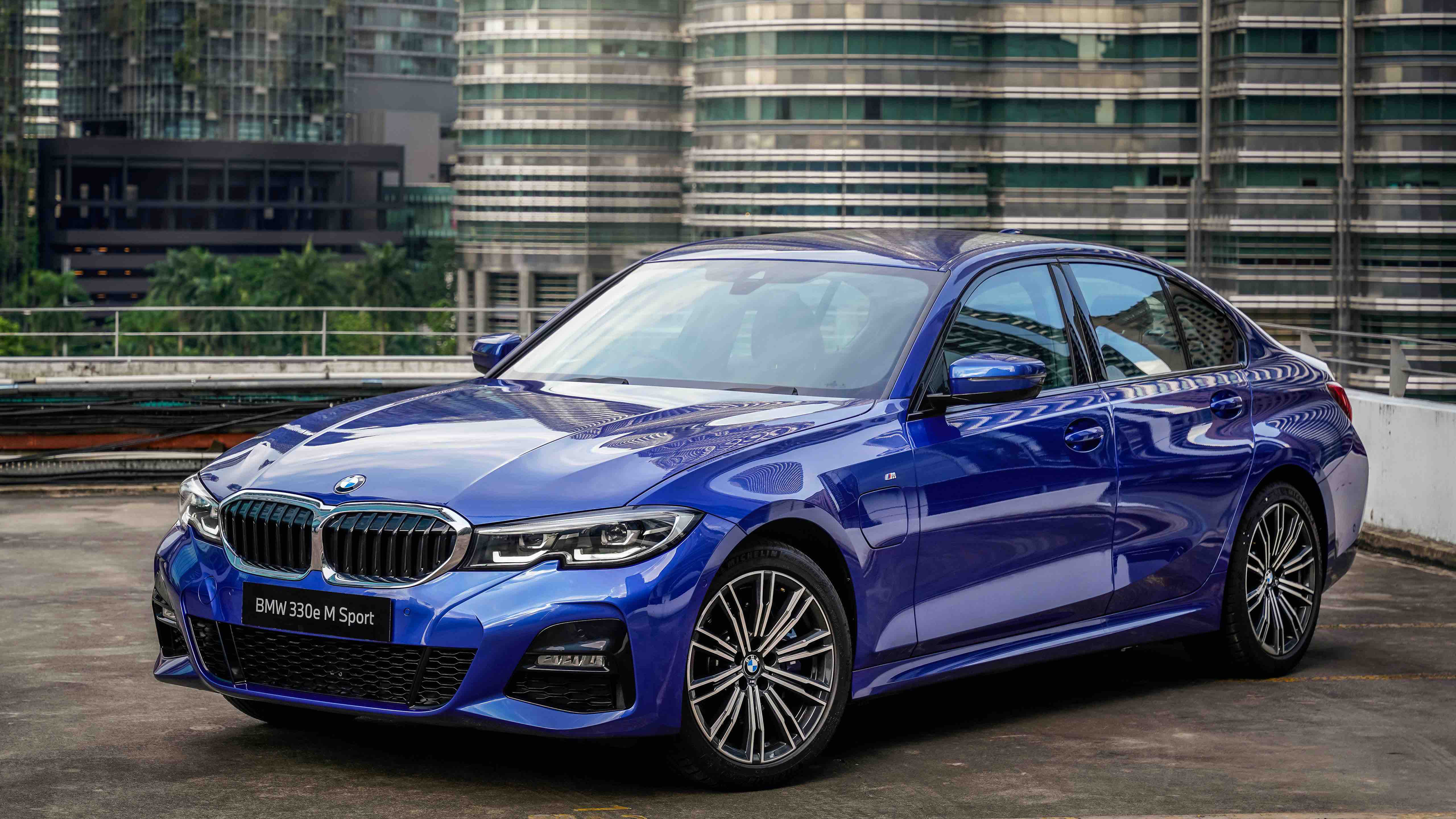 BMW 330e M Sport 2021 5K Wallpaper. HD Car Wallpaper