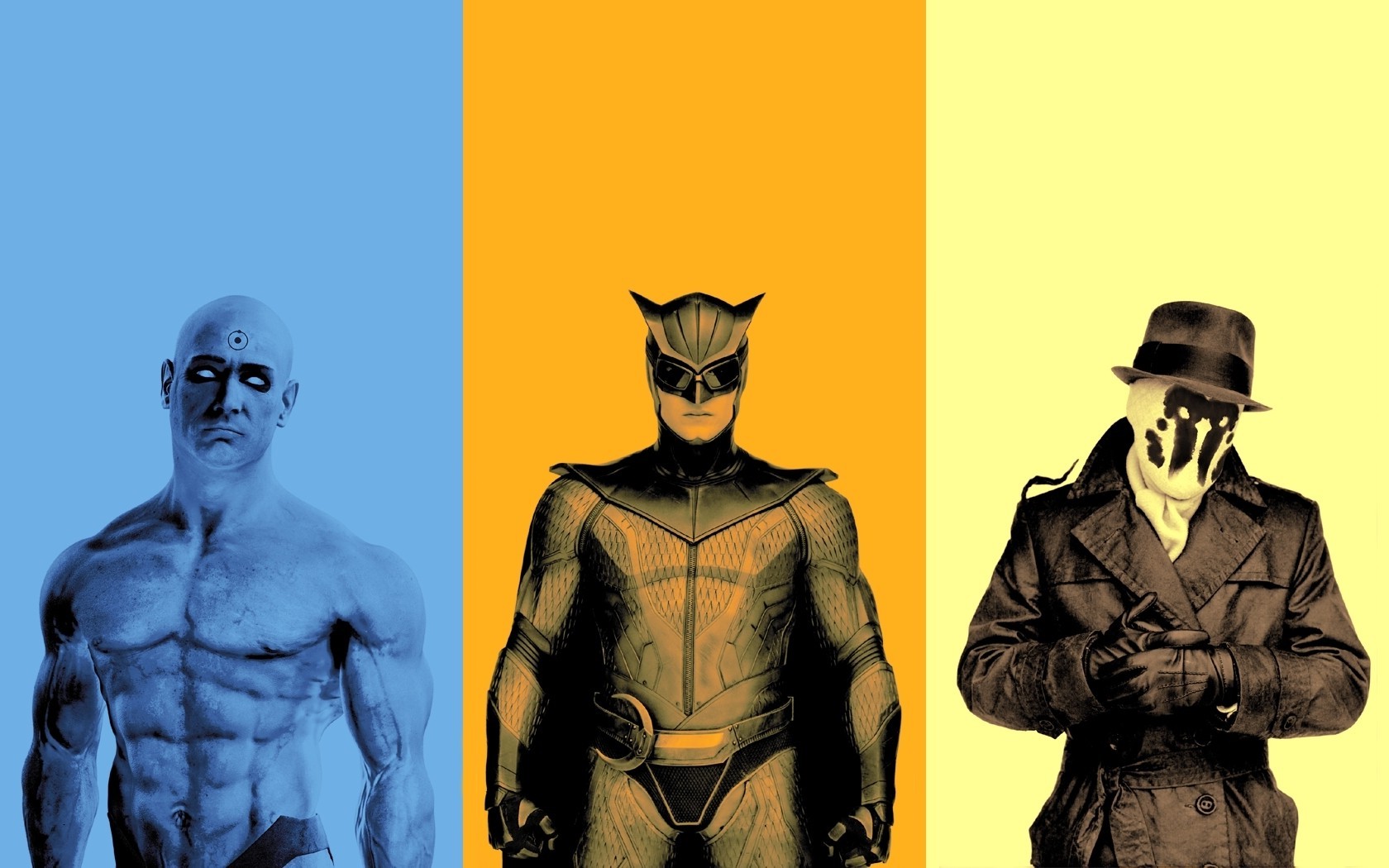 Watchmen, Movies, Rorschach, Dr. Manhattan, Superhero, Nite Owl Wallpaper HD / Desktop and Mobile Background