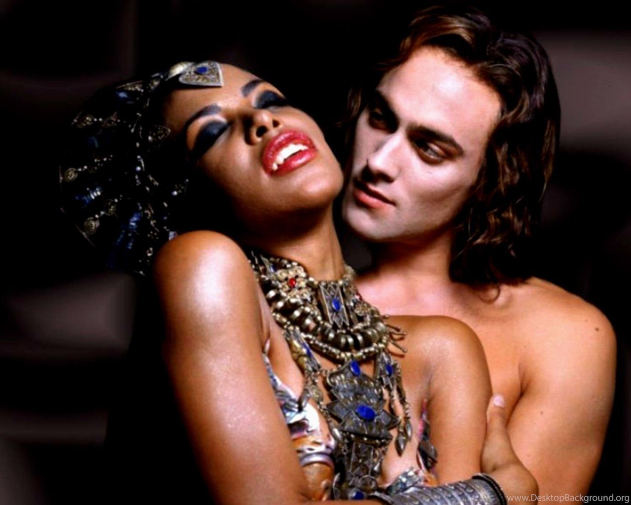 QUEEN OF THE DAMNED Fantasy Horror Dark Heavy Metal Vampire. Desktop Background