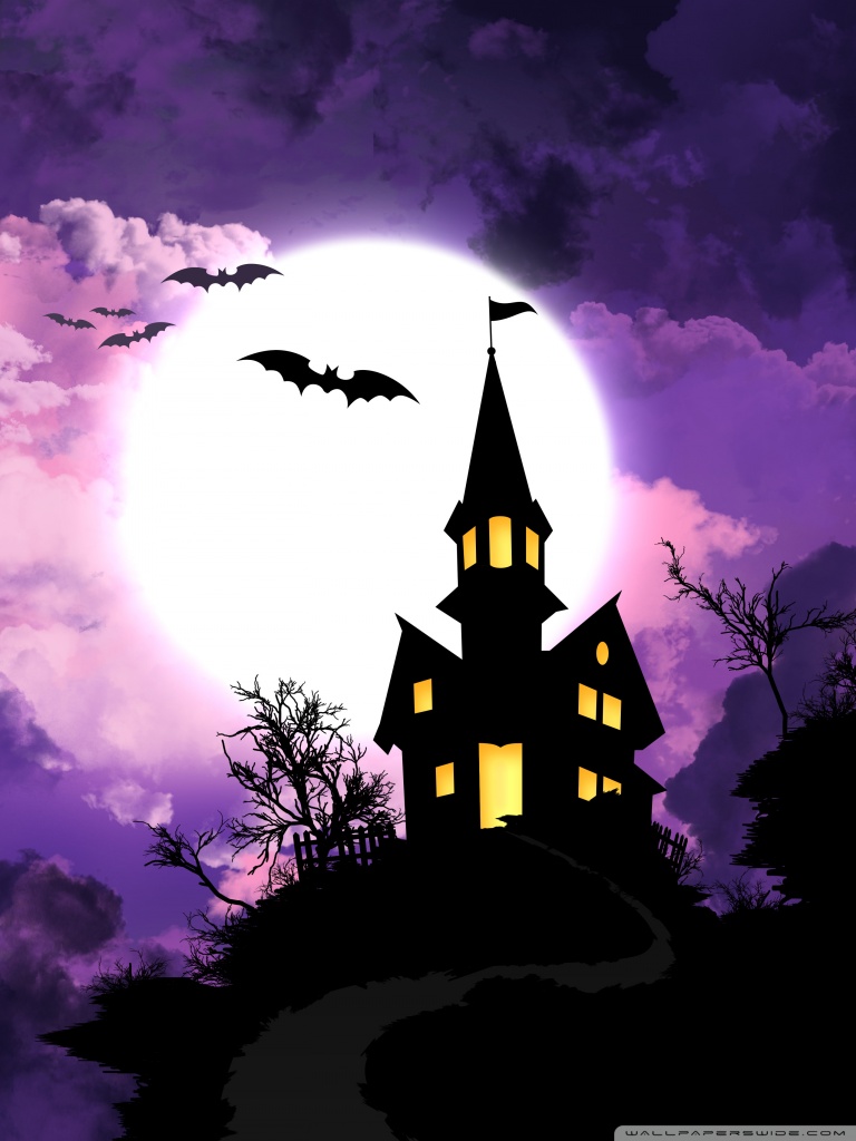 Spooky Halloween Ultra HD Desktop Background Wallpaper for 4K UHD TV, Tablet