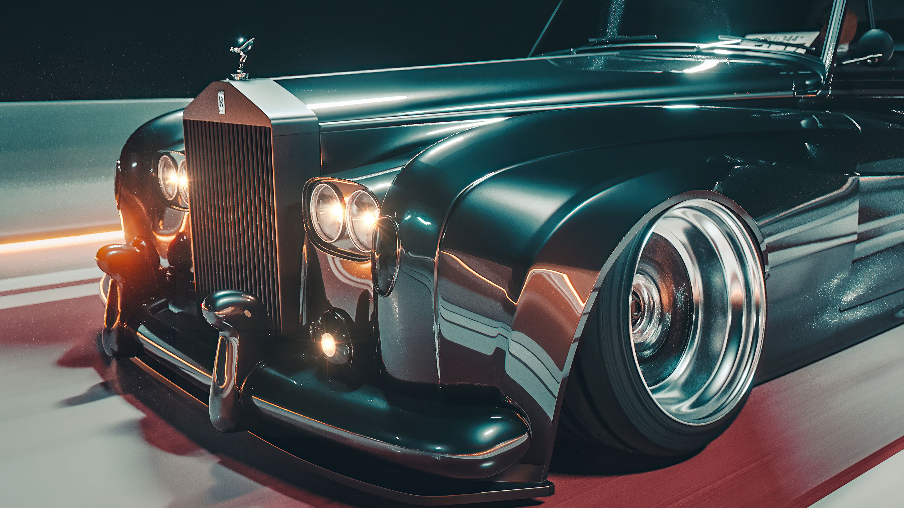 Rolls Royce Vintage M25 4k Rolls Royce Vintage M25 4k wallpaper. Rolls royce, Royce, Custom cars