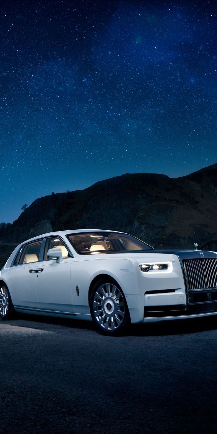 White Rolls Royce Phantom Tranquillity, 1080x2160 Wallpaper. Rolls Royce Phantom, White Rolls Royce, Rolls Royce