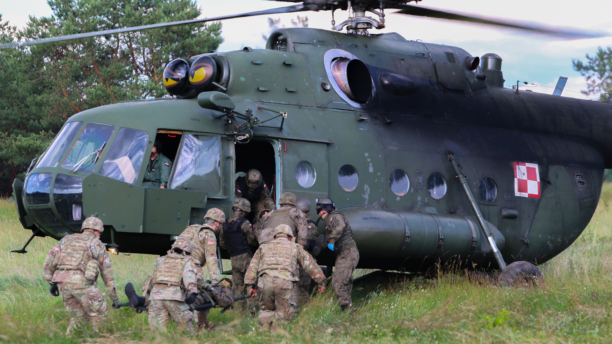 2nd Cavalry Regiment MEDEVAC training with Polish Land Forces