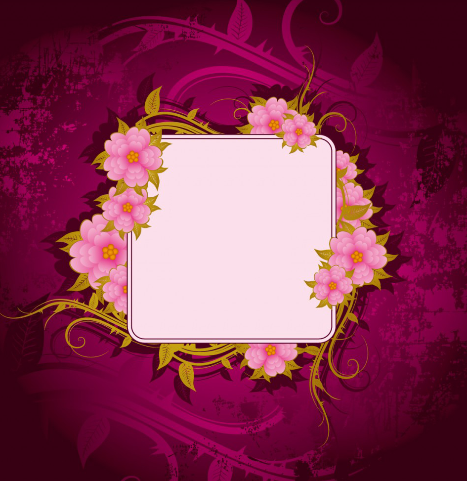 Flowers Frame​ Quality Image And Transparent PNG Free Clipart