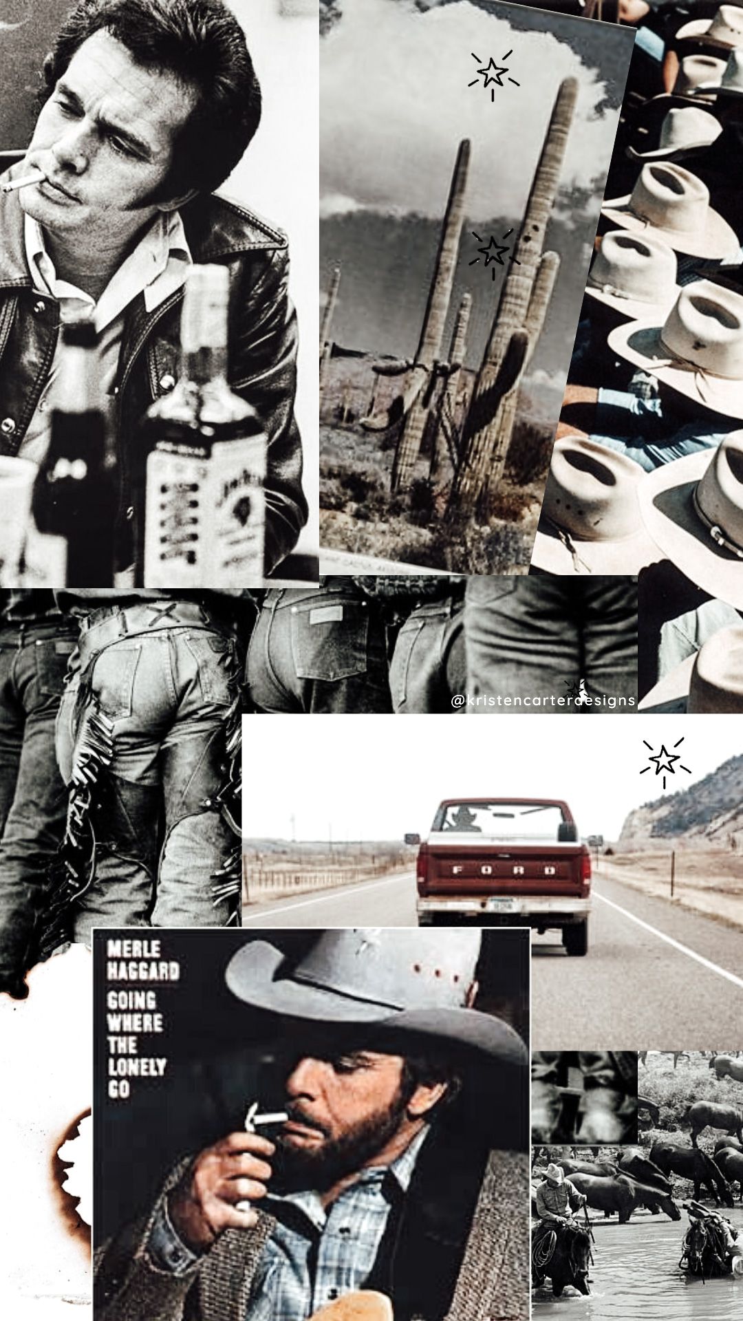 Merle Haggard furrreverrrrr. Western wall art, Western photography, Western aesthetic