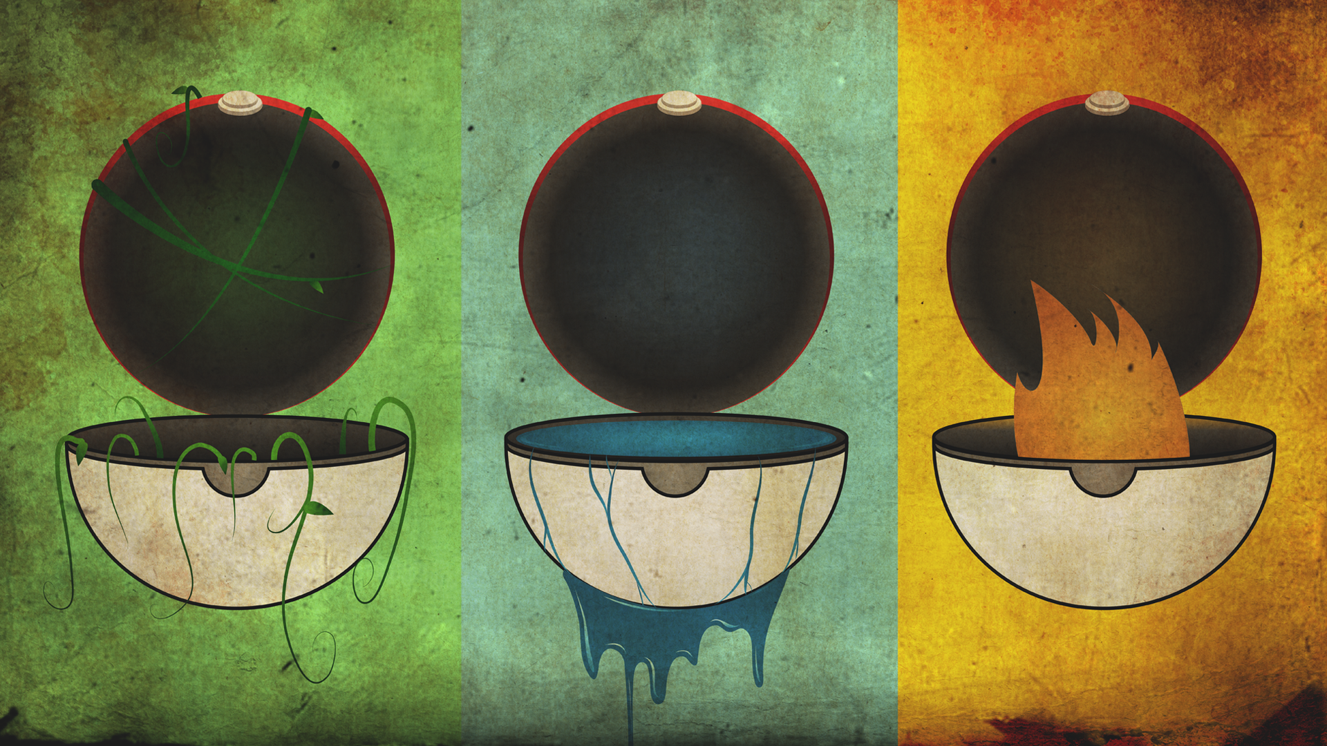 Poké Ball wallpaper [1920x1080]: pokemon