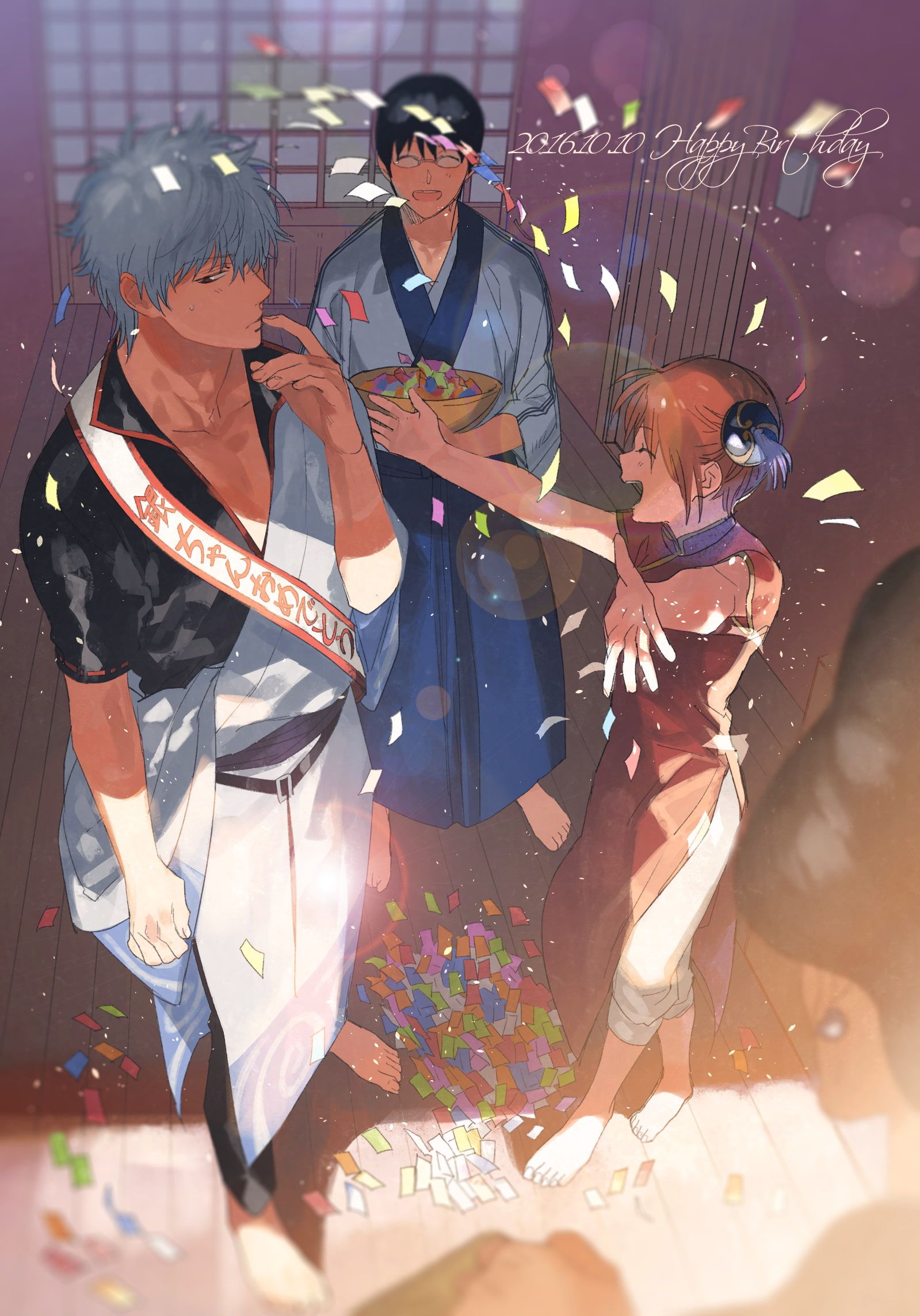Gintama Kagura (Gintama) Sakata Gintoki Shimura Shinpachi P #wallpaper #hdwallpaper #desktop. Anime, Anime comics, Gintama wallpaper