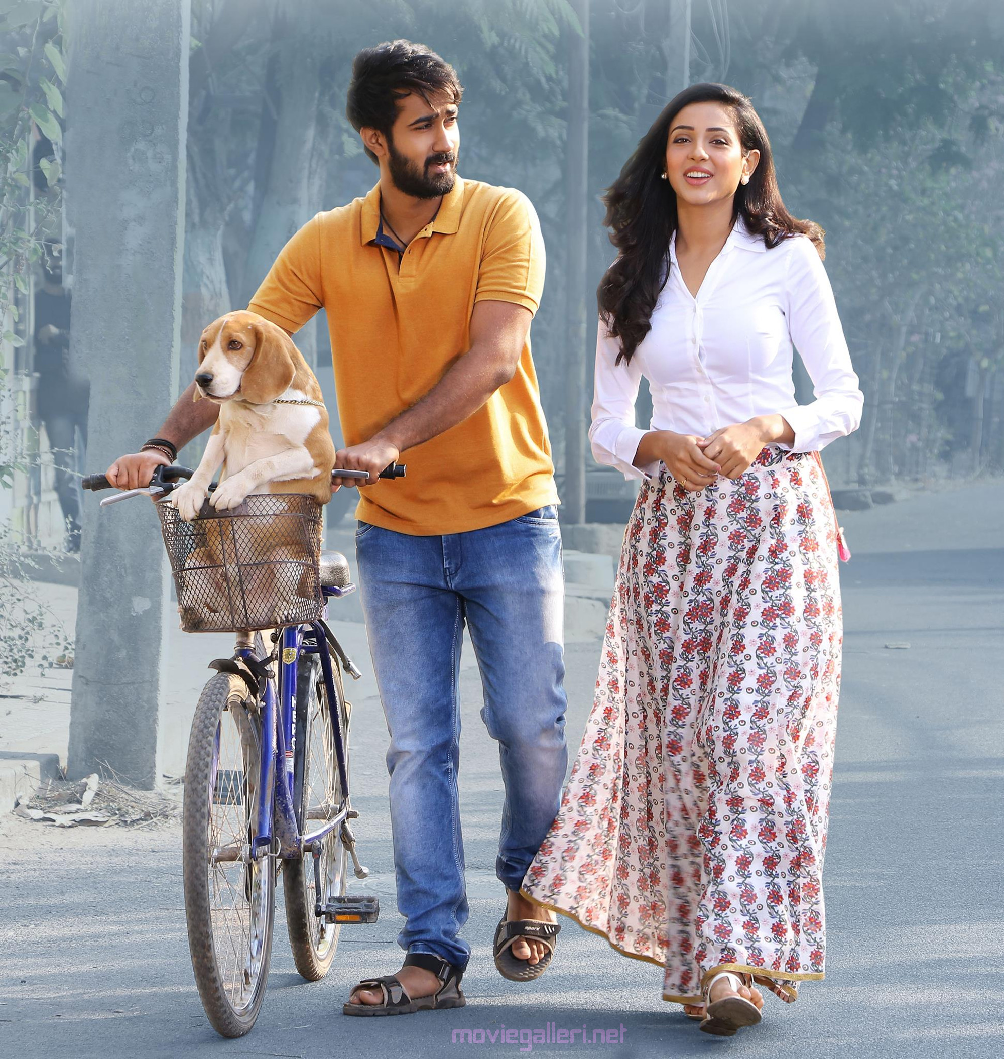 Paper Boy Movie HD Pics. Santosh Shoban Riya Suman. New Movie Posters