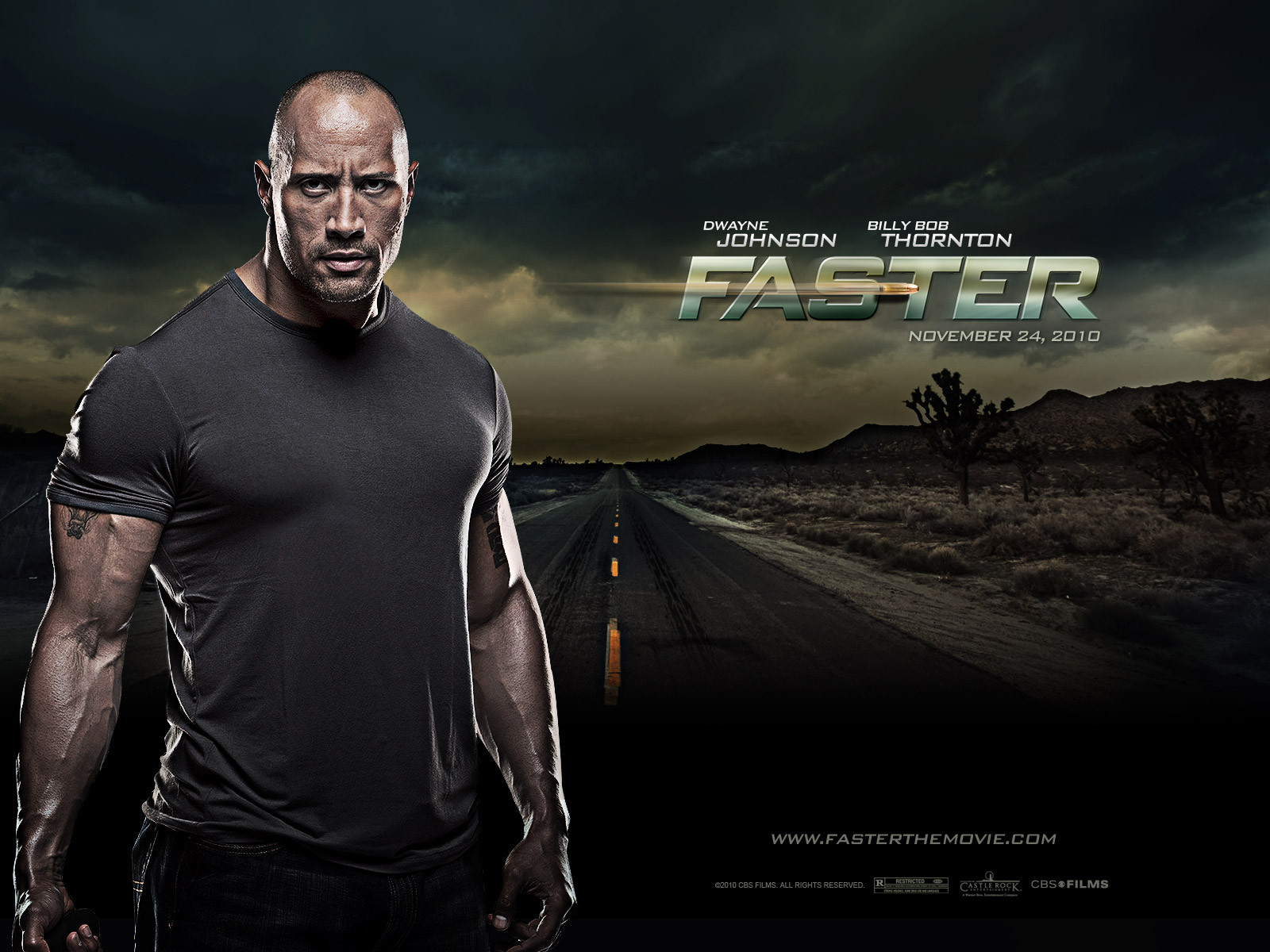 Faster Filme Dwayne Johnson HD Wallpaper