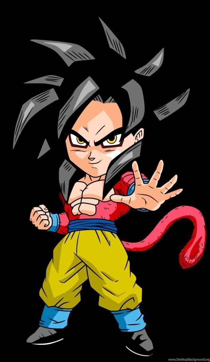 Chibi Goku Dragon Ball Desktop Wallpaper - Chibi Goku Wallpaper