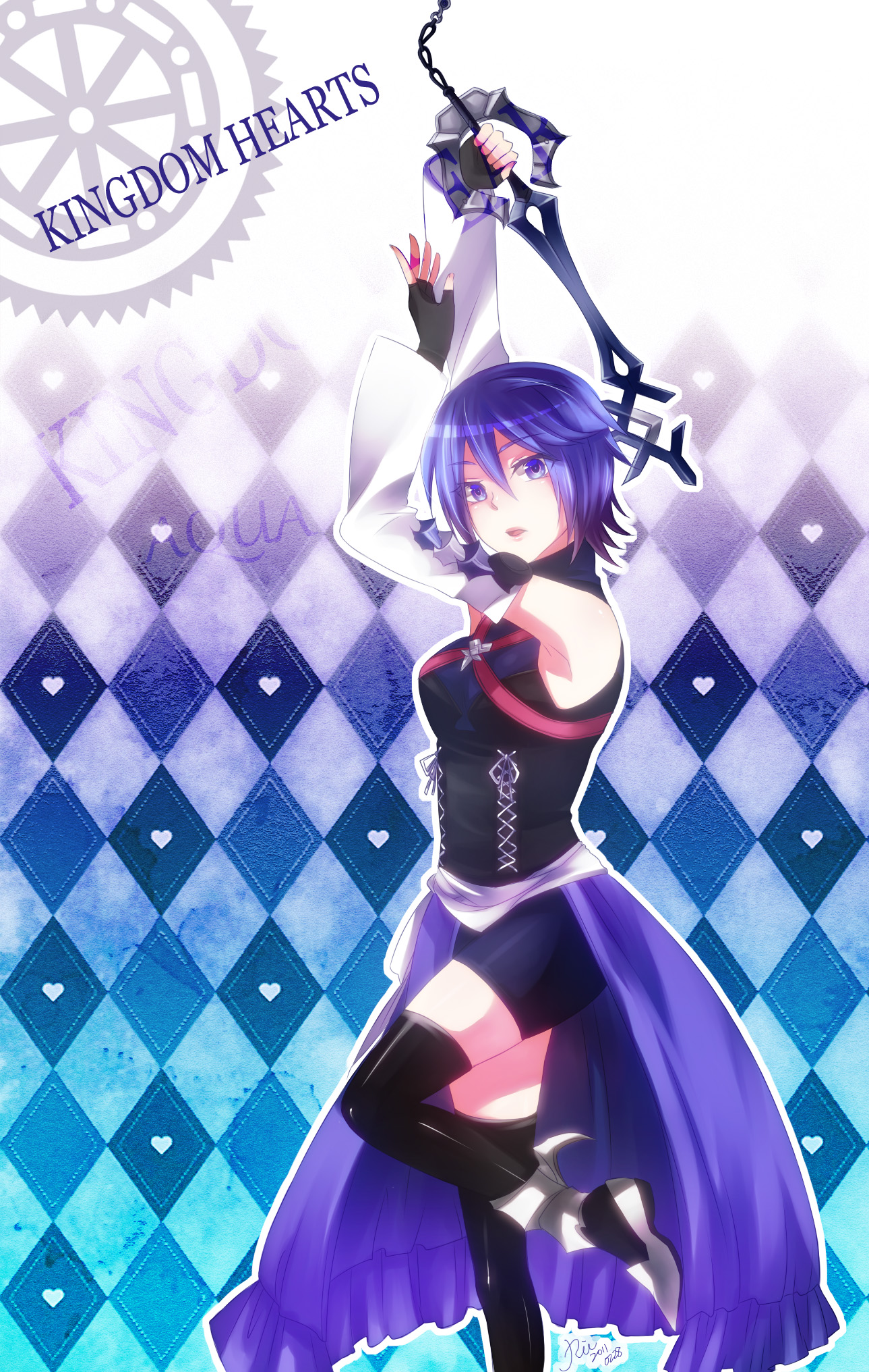 Aqua (Kingdom Hearts), Mobile Wallpaper. Anime Image Board