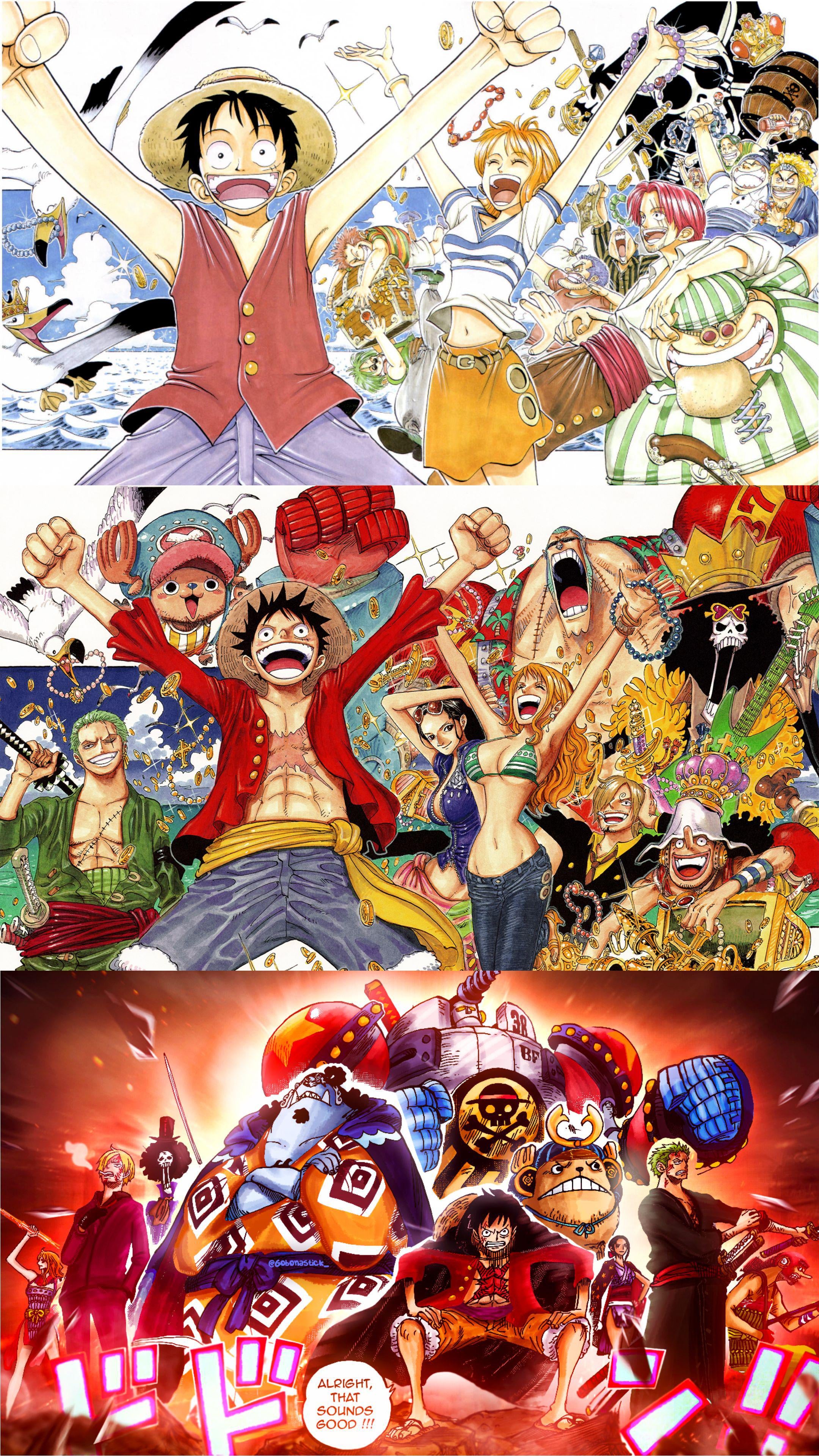 One Piece Color Spread Wallpaper: OnePiece