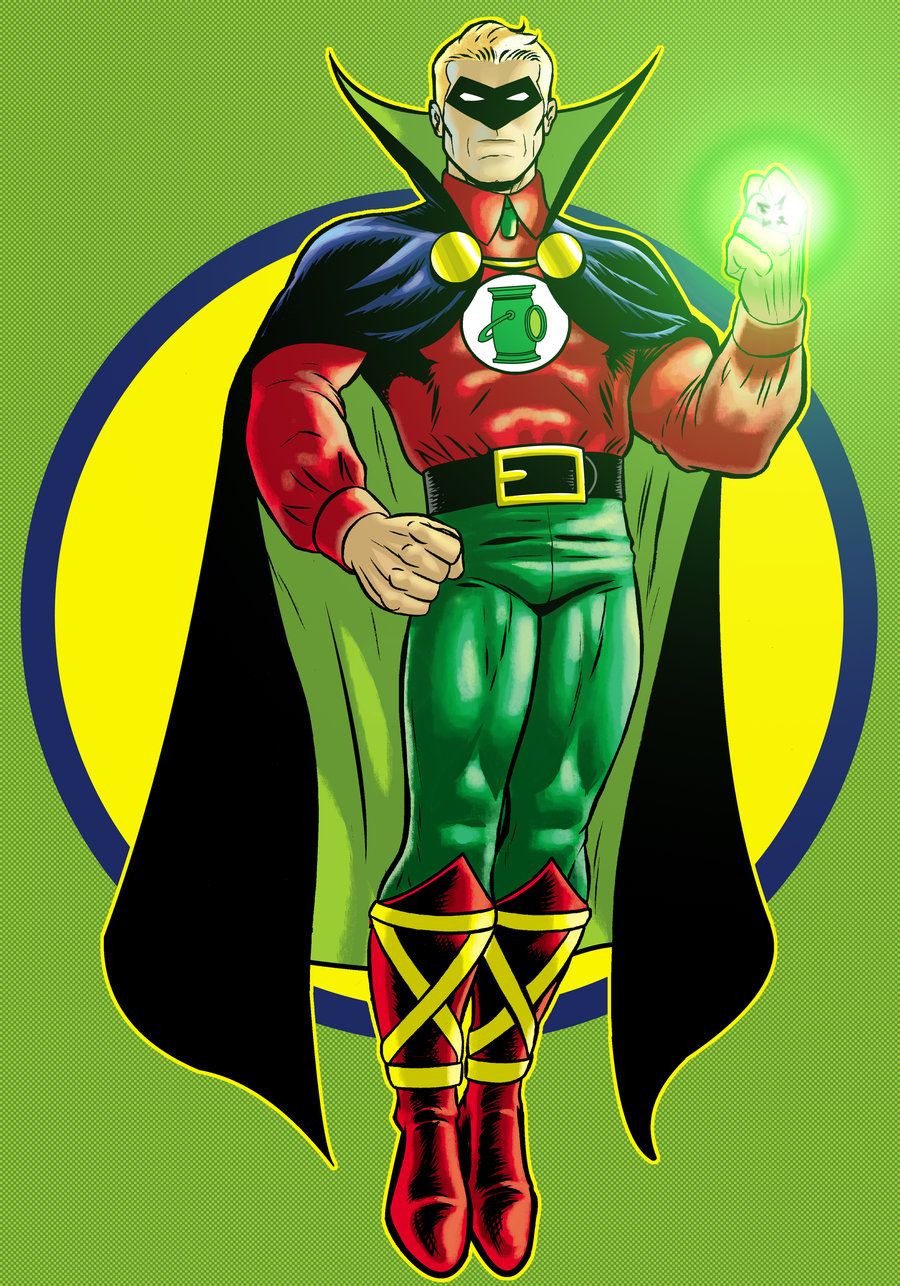 Alan Scott Green Lantern. Green lantern, Green lantern corps, Original green lantern