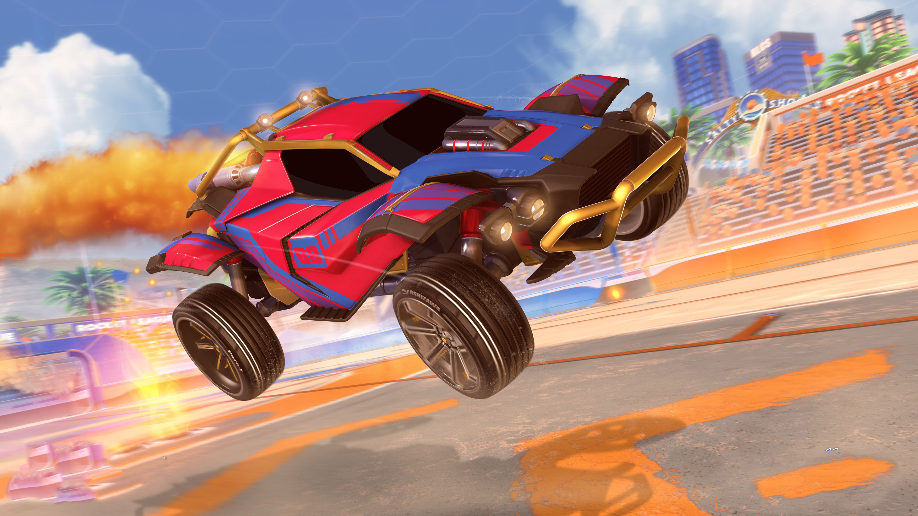 Rocket League 4k Car Wallpaper, HD Games