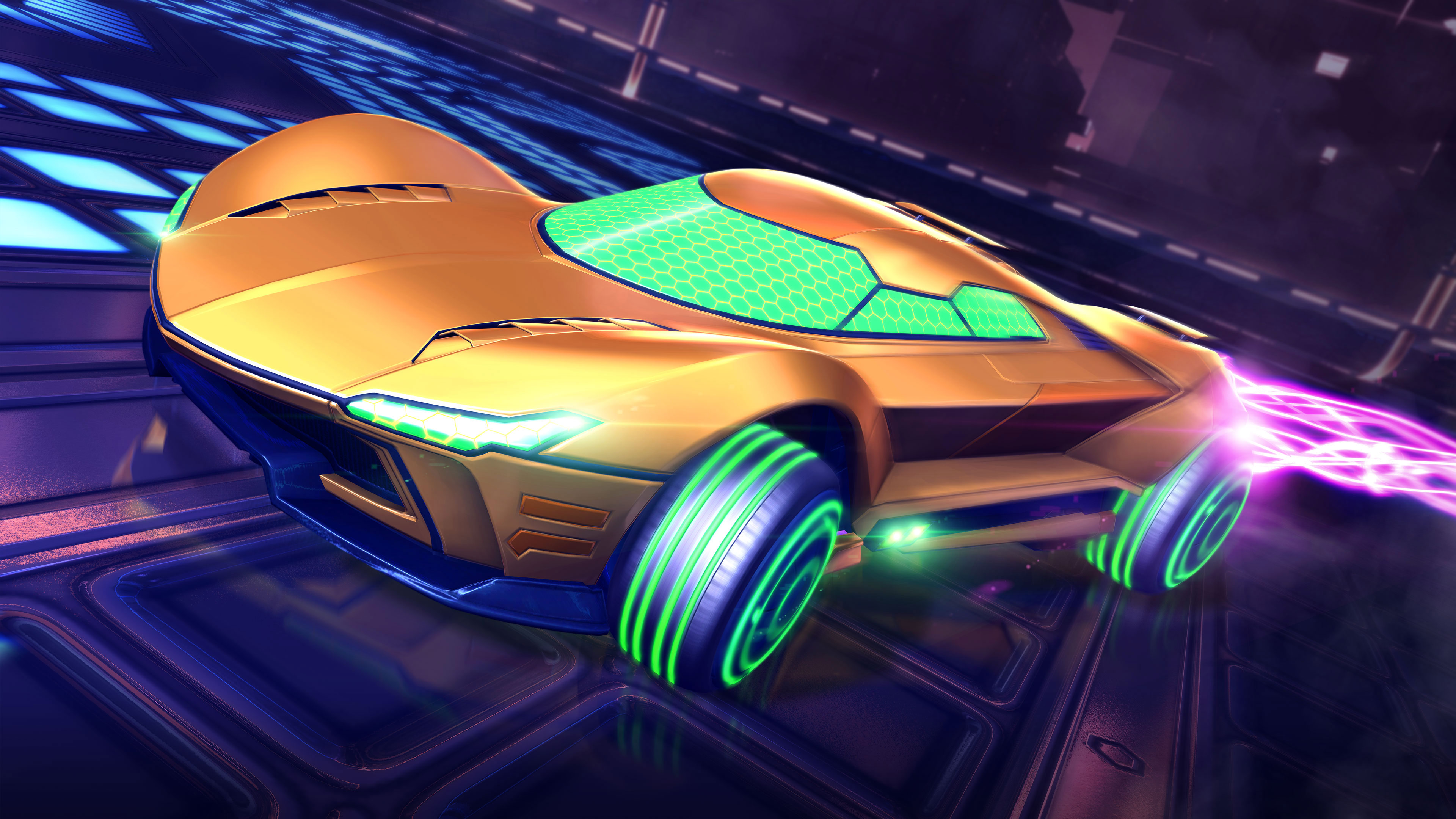 Rocket League Samus Gunship iPad Air HD 4k Wallpaper, Image, Background, Photo and Picture