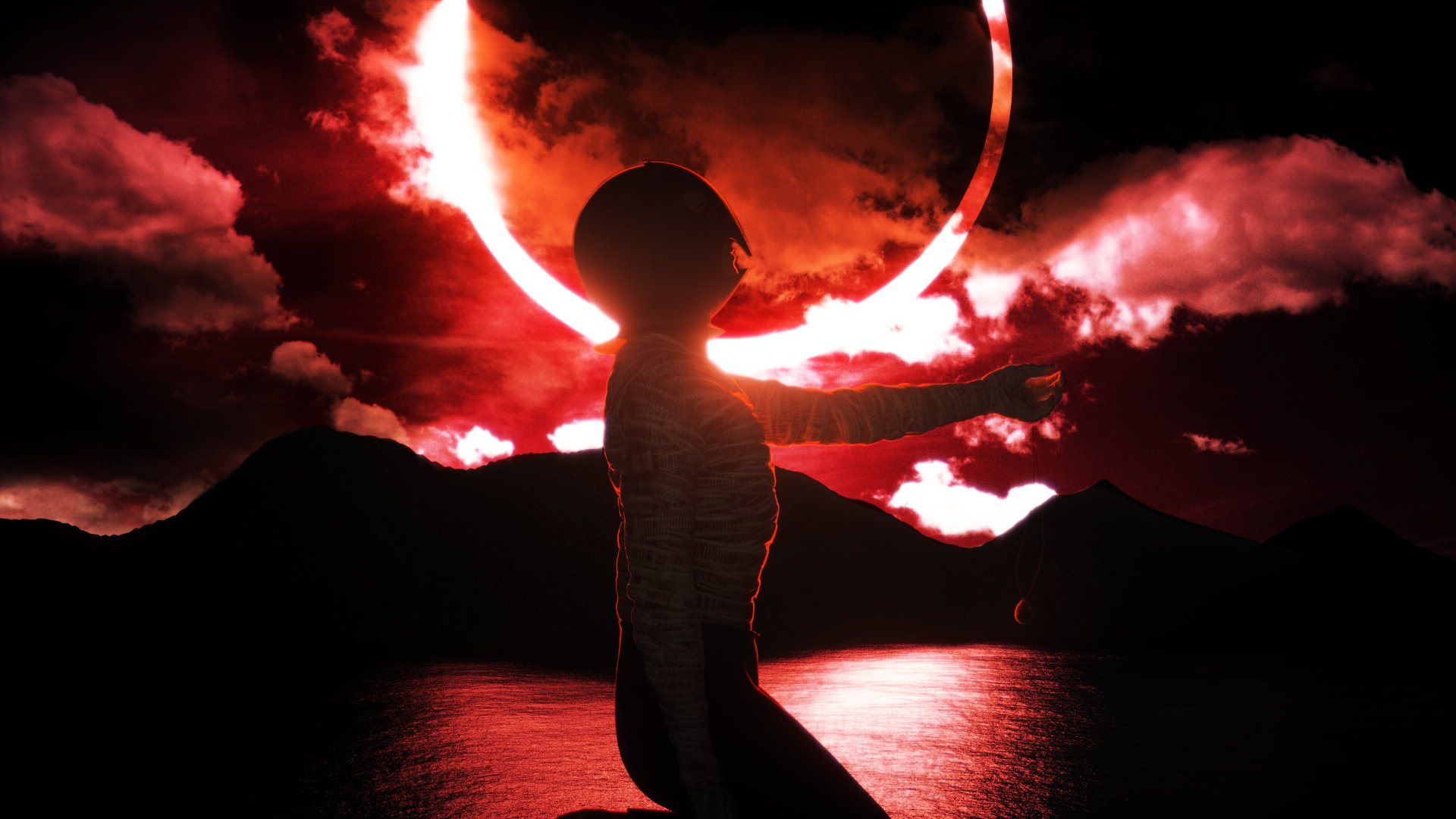 3D recreation of the start of the Eclipse I did in early 2017: Berserk.