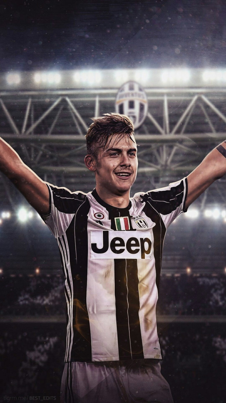 Paulo Dybala wallpaper, soccer pitches, white and black Adidas Jeep soccer jersey • Wallpaper For You HD Wallpaper For Desktop & Mobile