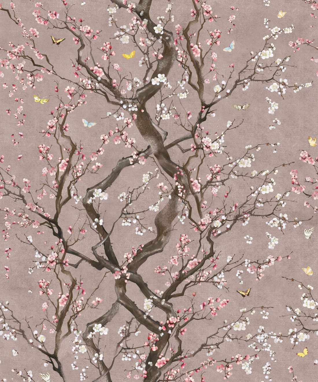 Japanese Floral Wallpapers Plum Blossom, Kingdom Home • Milton & King