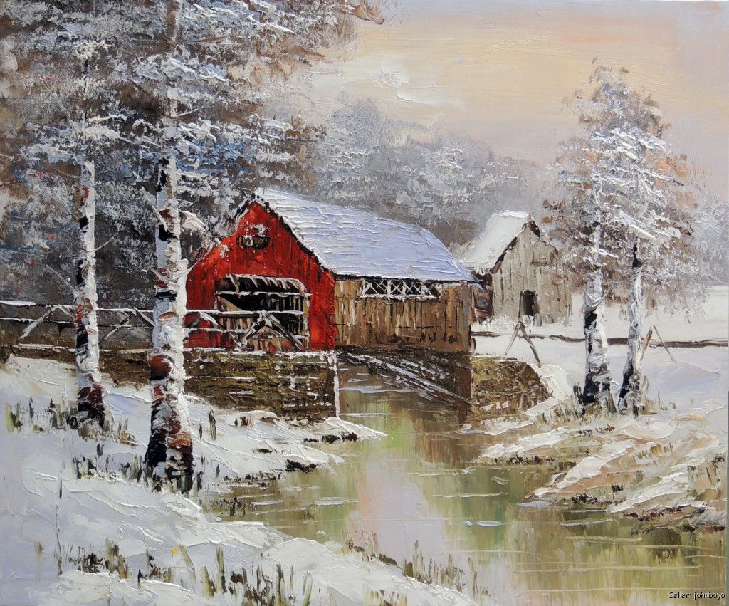 Free download New England Covered Bridge Winter Snow Stretched 20x24 Oil on Canvas [1024x851] for your Desktop, Mobile & Tablet. Explore Winter Covered Bridge Wallpaper. Fall Covered Bridge Desktop