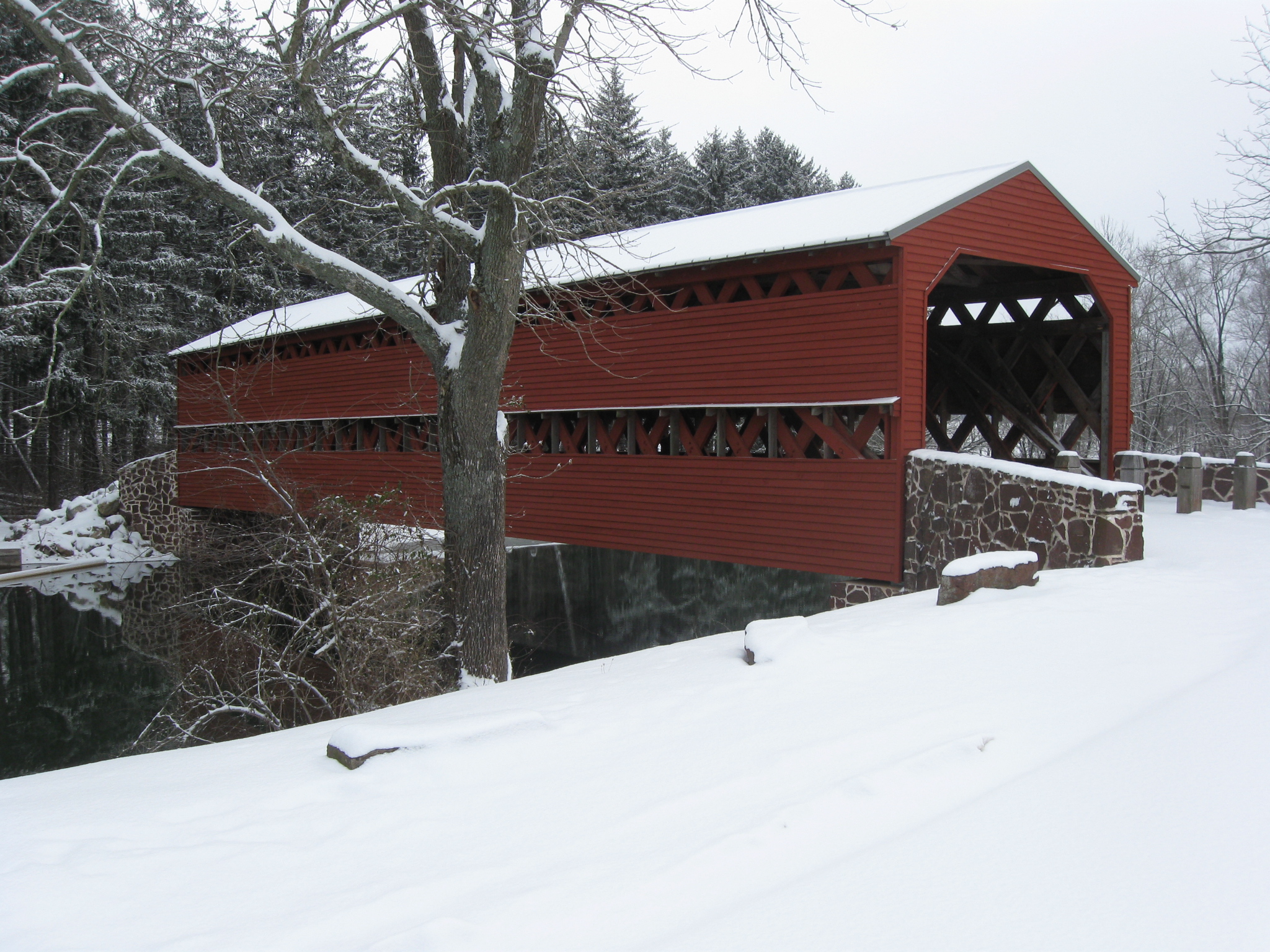 Free download The Bridge was crossed by both armies during the Gettysburg Campaign [2048x1536] for your Desktop, Mobile & Tablet. Explore Winter Covered Bridge Wallpaper. Fall Covered Bridge Desktop