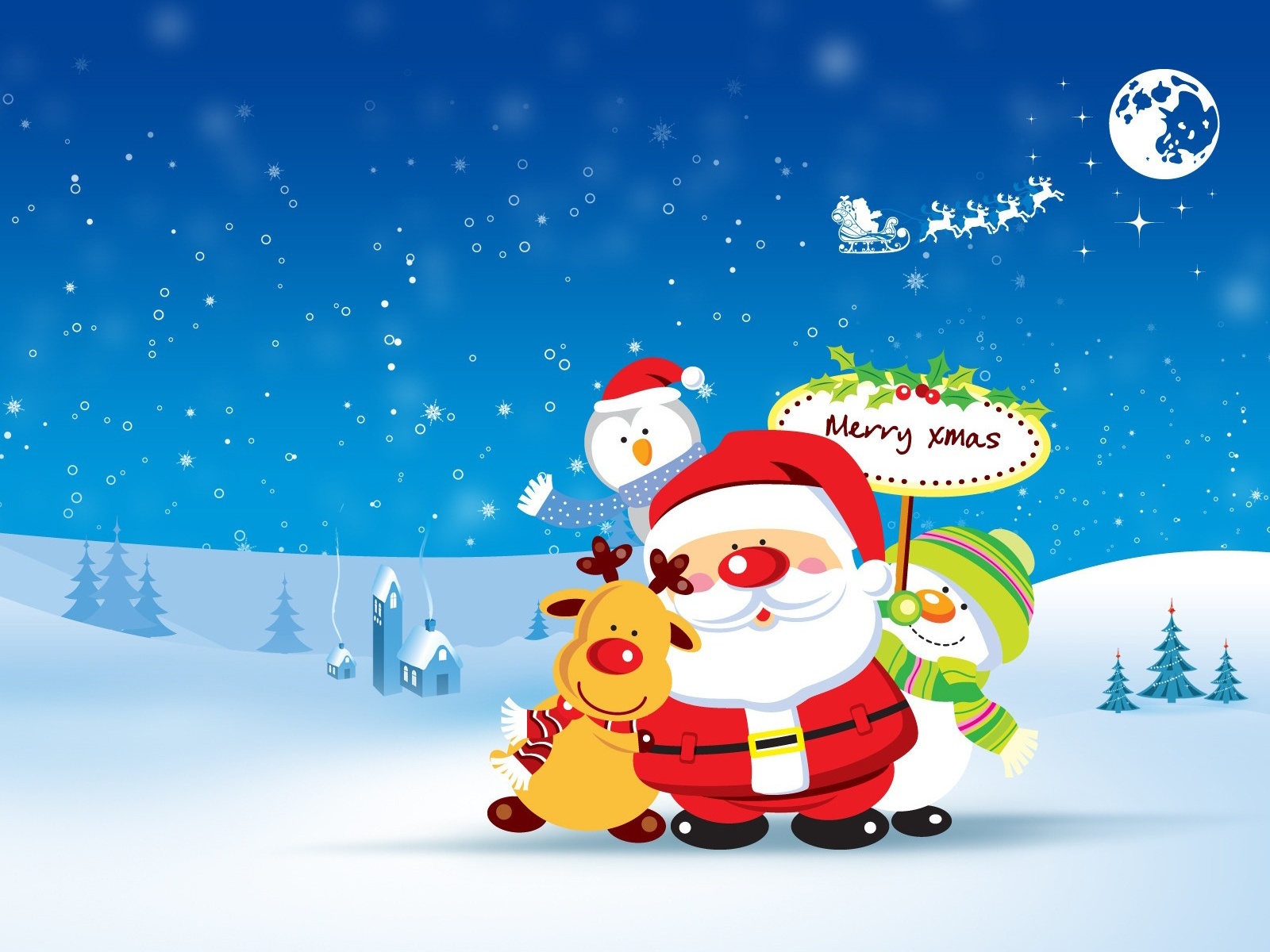 Free download Cute Merry Christmas Wallpaper HD Wallpaper [1600x1200] for your Desktop, Mobile & Tablet. Explore Cute Christmas Wallpaper Free. Free 3D Christmas Wallpaper, Free Animated Christmas Wallpaper, Christmas